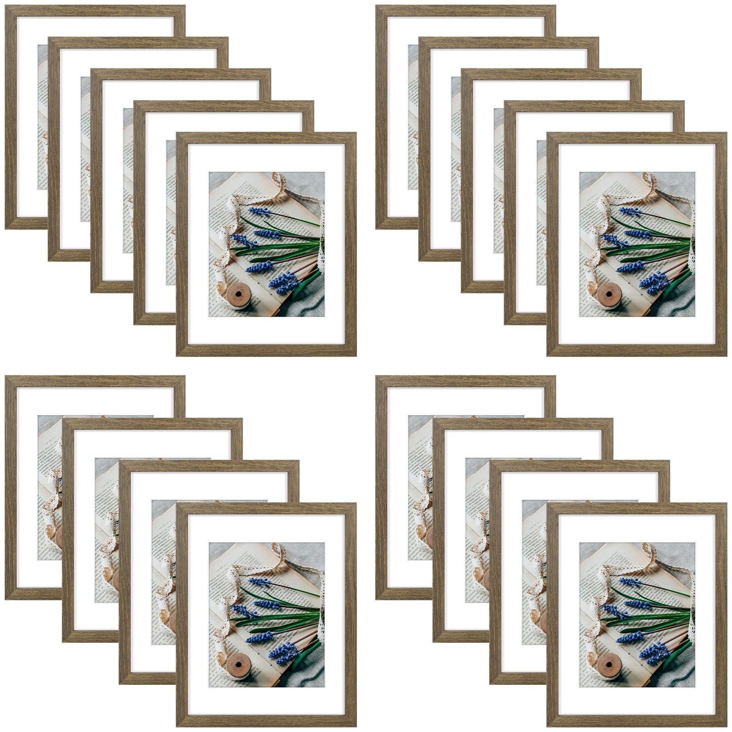Clearance 11x14 Picture Frame for 8x10 photo (18 Pack)