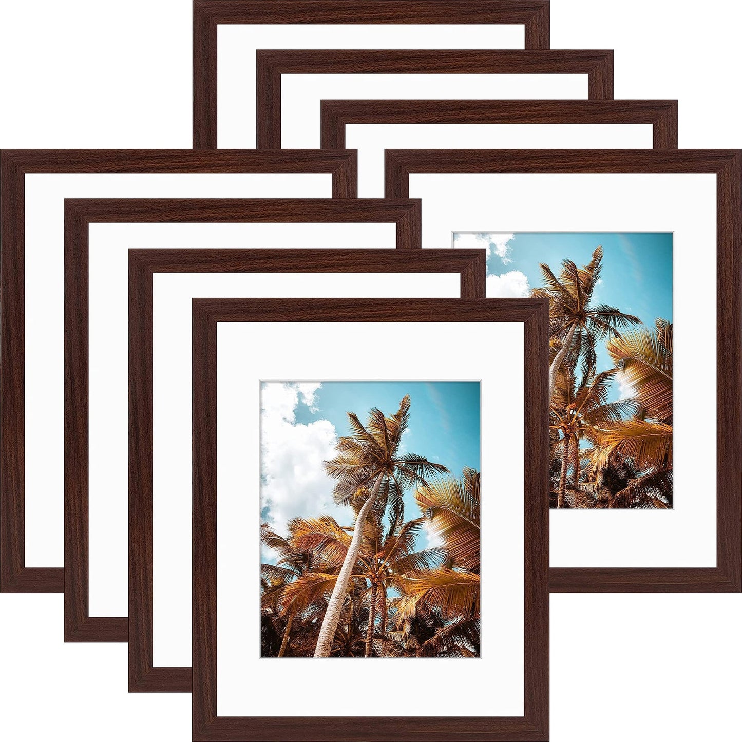 11x14 Picture Frame for 8x10 Photo (8 Pack)