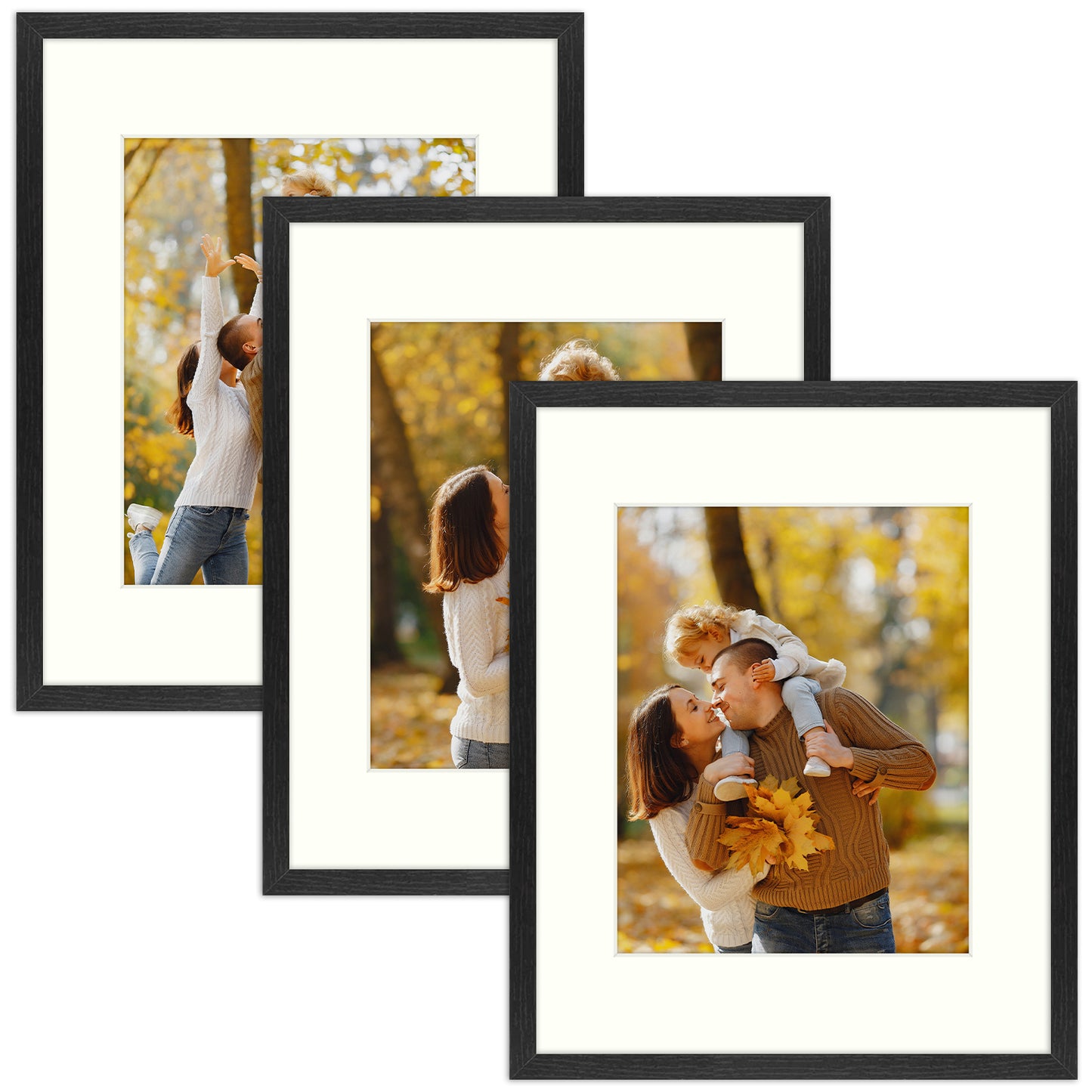 16x20 Picture Frame for 11x14 Photo with Ivory Mat and Real Glass