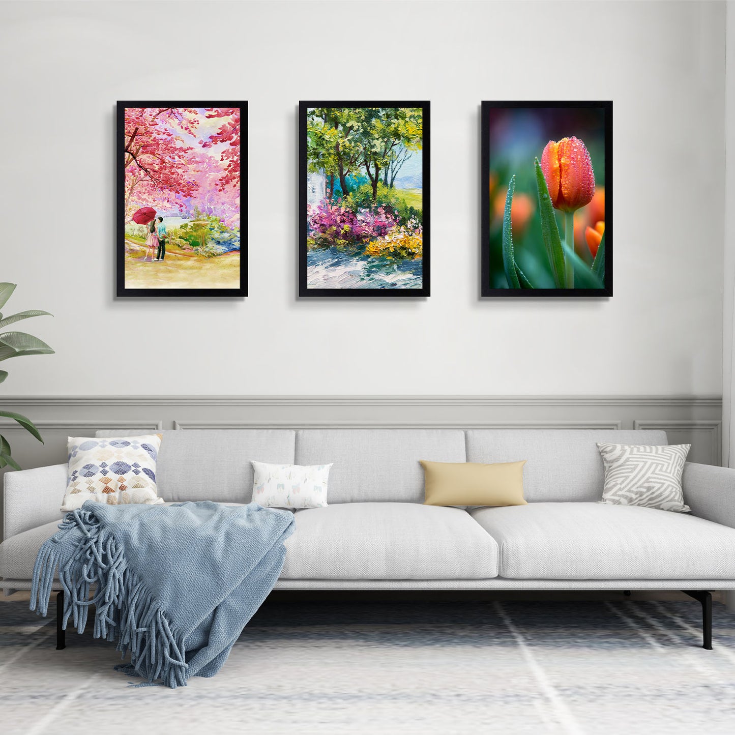 Frametory, Clearance 13x19 Poster Frame Black Gallery Wall Frame with Plexiglass