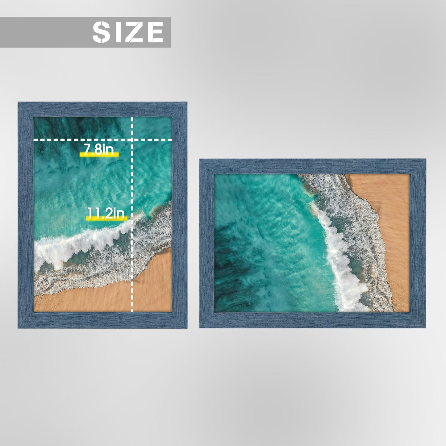 Clearance A4 Picture Frame with Plexiglass (24 Pack)