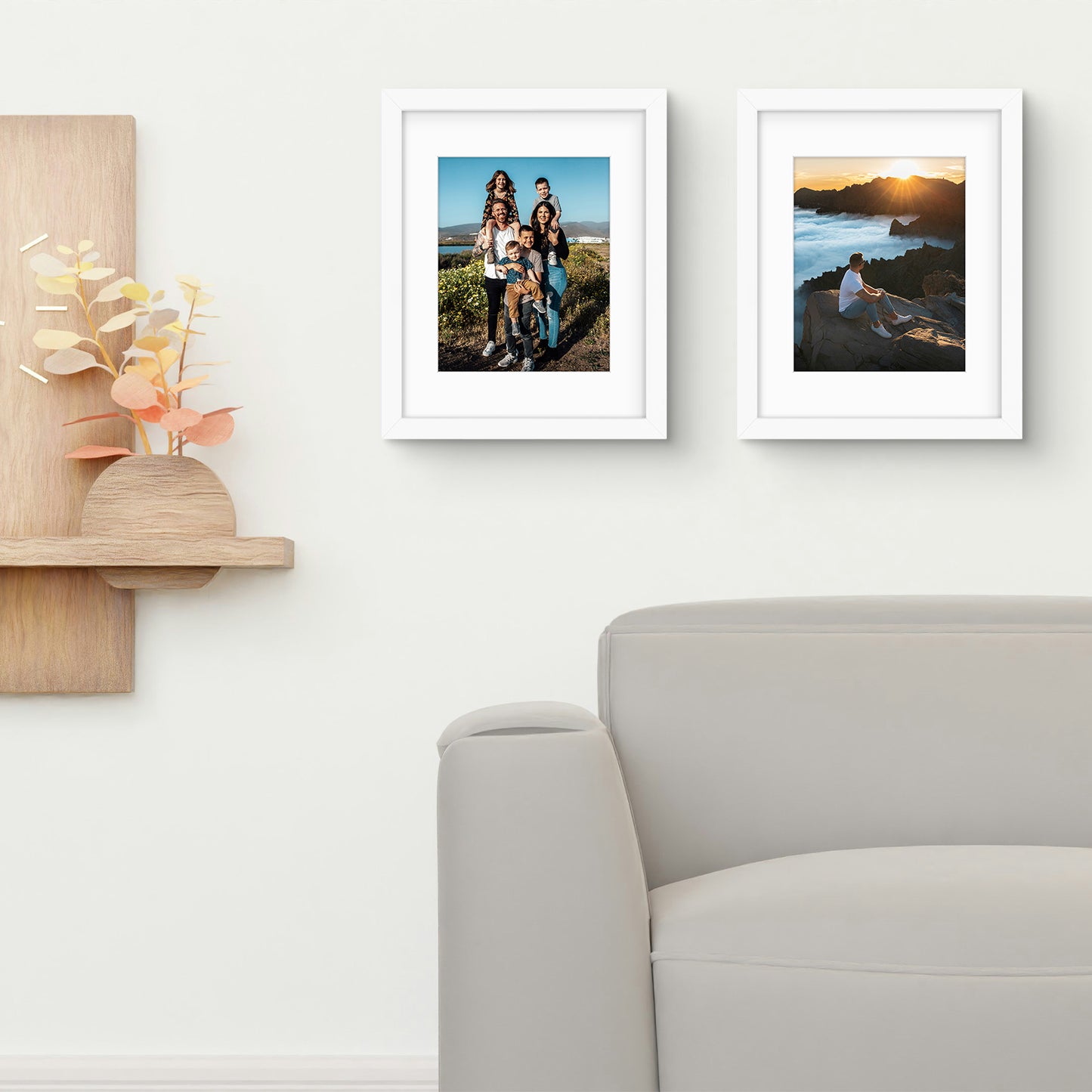 Clearance 11x14 White Wood Frame for 8x10 Picture (10 Pack)