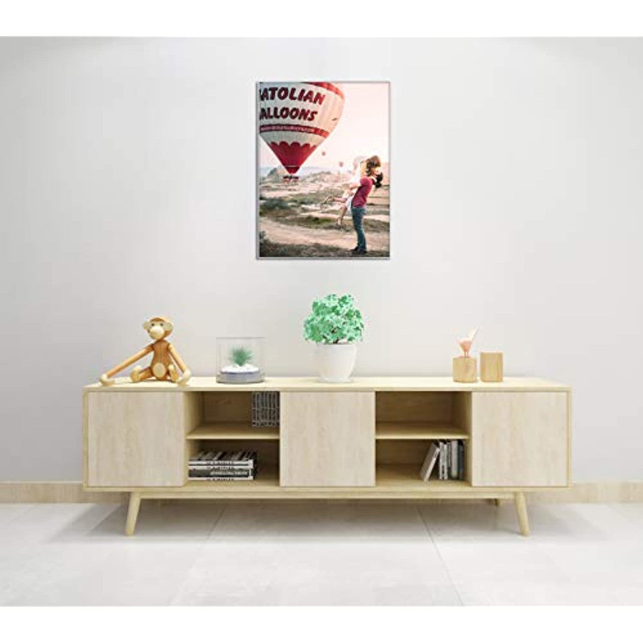 18x24 Aluminum Picture Frame For Prints & Pictures With Real Glass (4 Pack)