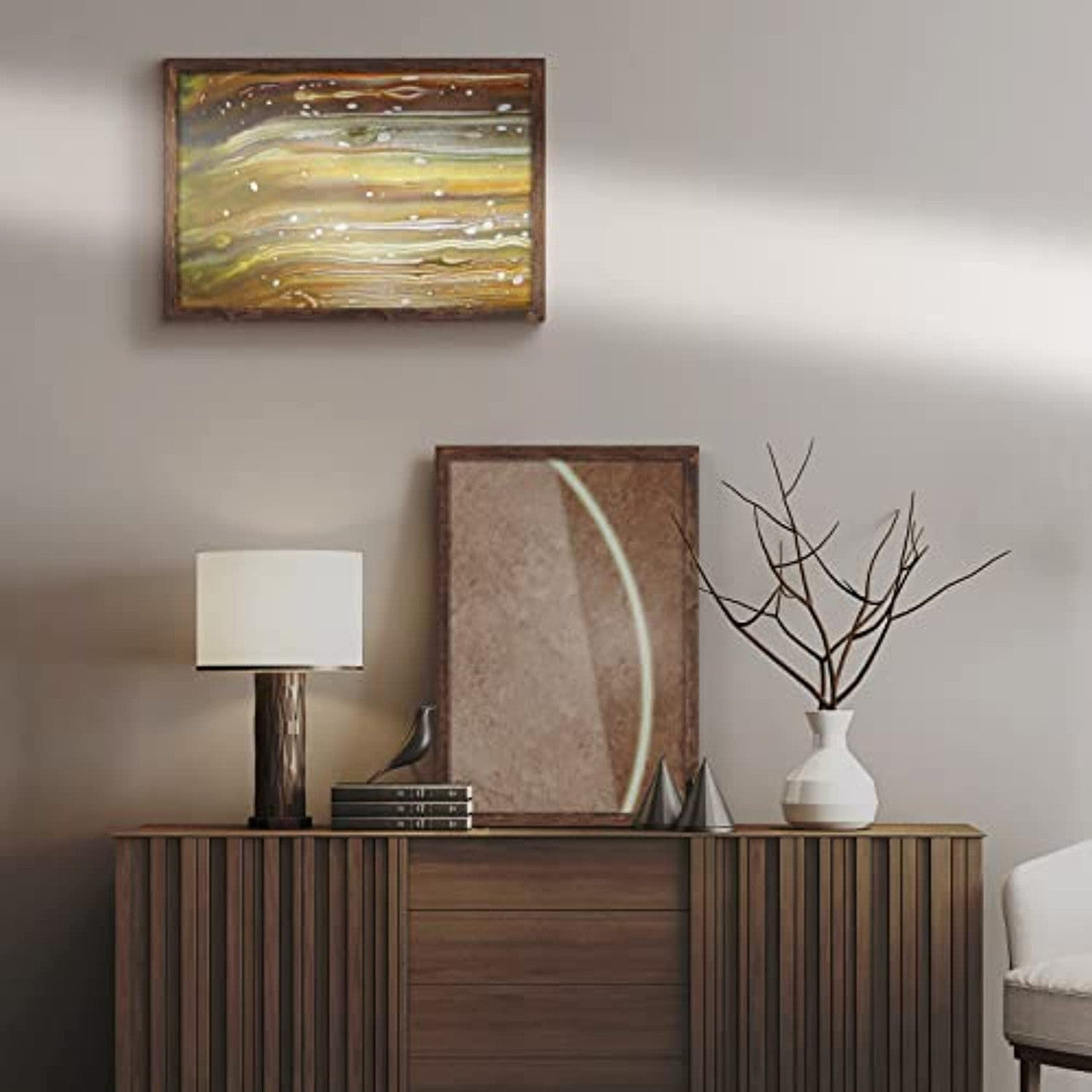 Frametory, 20x30 Poster Frame for Prints & Photos with Acrylics Glass Brown (6 Pack)