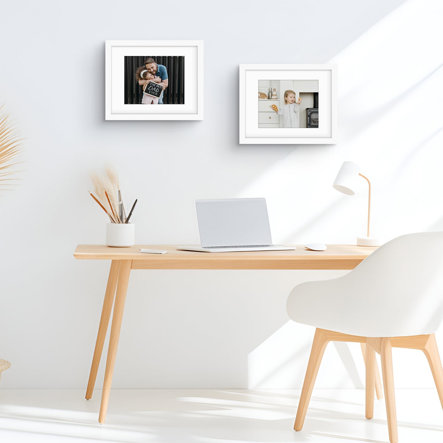 Clearance 11x14 White Wood Frame for 8x10 Picture (10 Pack)