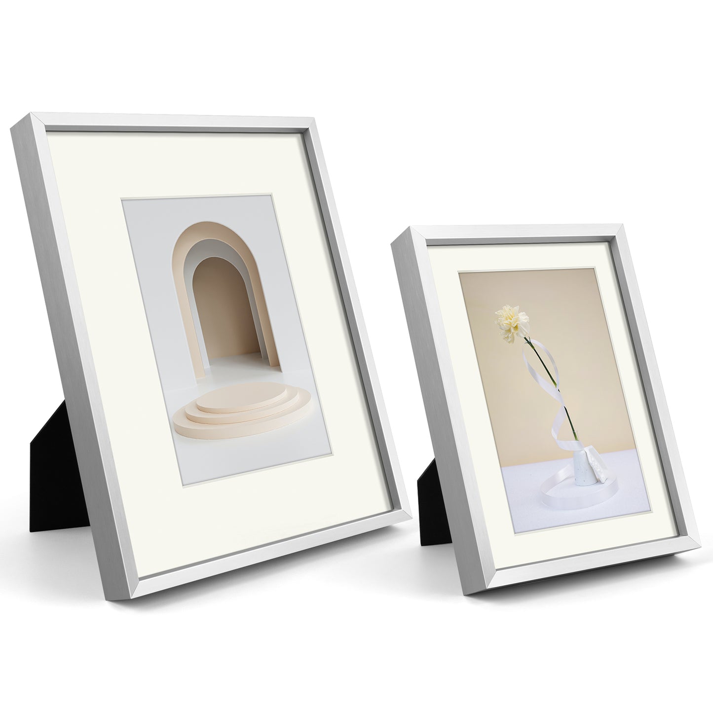 Frametory, Clearance Aluminum Picture Frames Rose Gold Gallery Wall Kit (28 Pack)