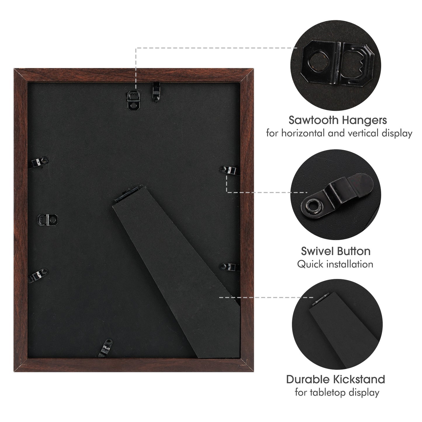 8.5x11 Diploma Frame for 8.5x11 Diploma or Photo (10 Pack)