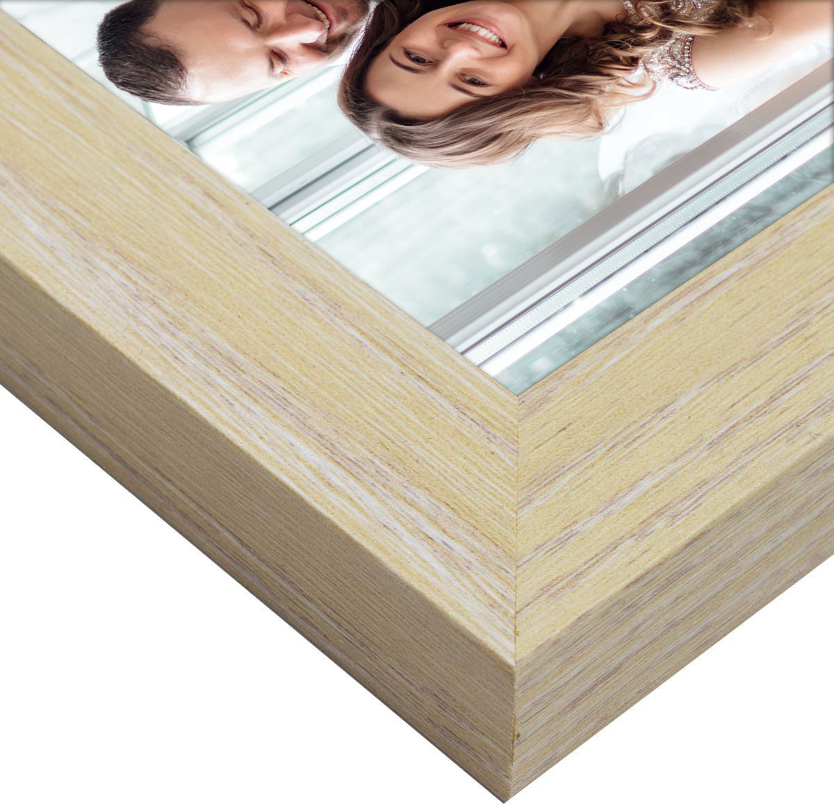 Frametory 4x6 Double Picture Frames Displays Two Pictures, Side by Side Desk Frame Folding Frame Collage Stands Vertically, Real Glass Front (10 Pack)