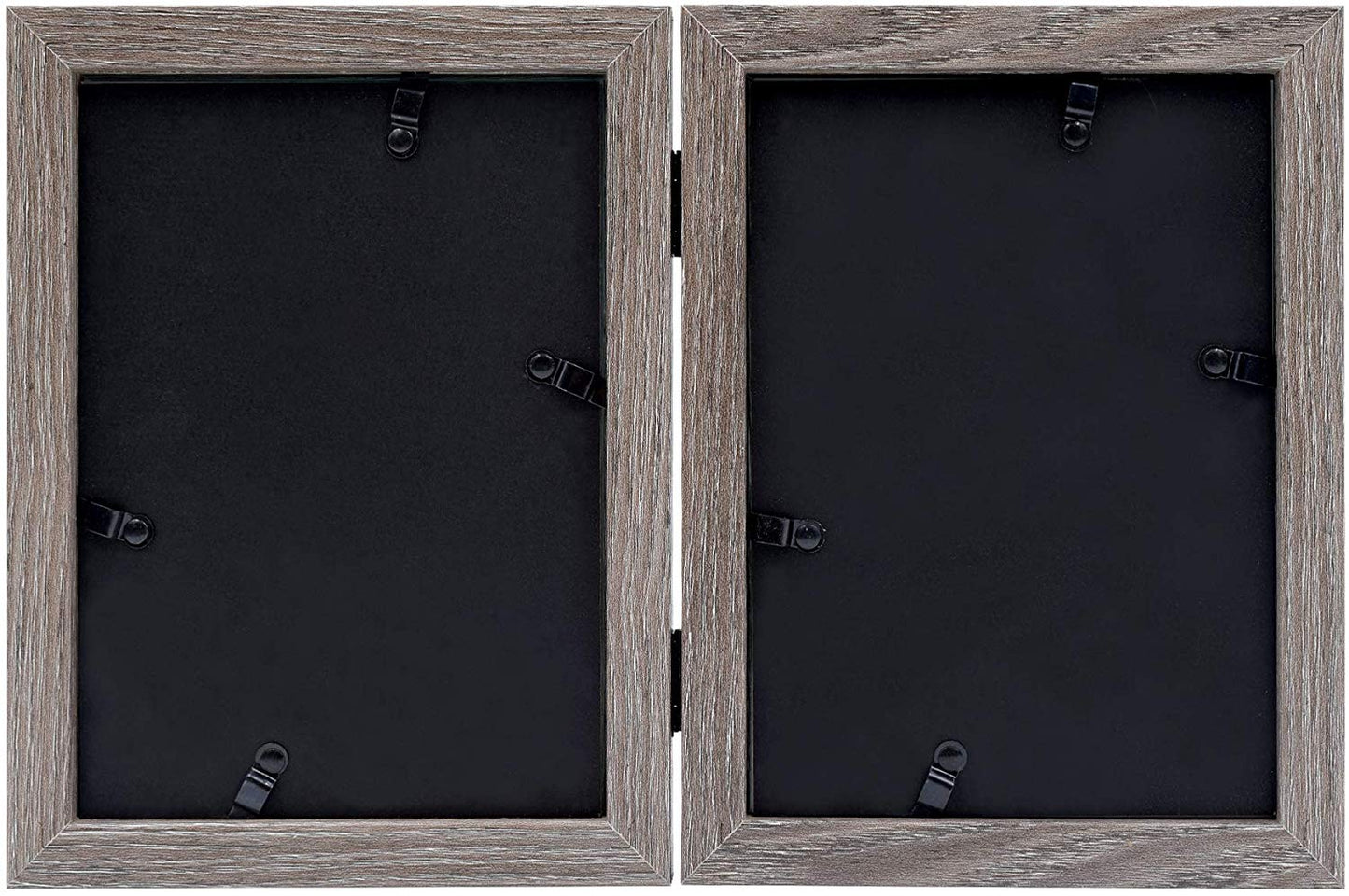 Clearance Hinged Picture Frame Displays Two 5x7 Photos (10 Pack)