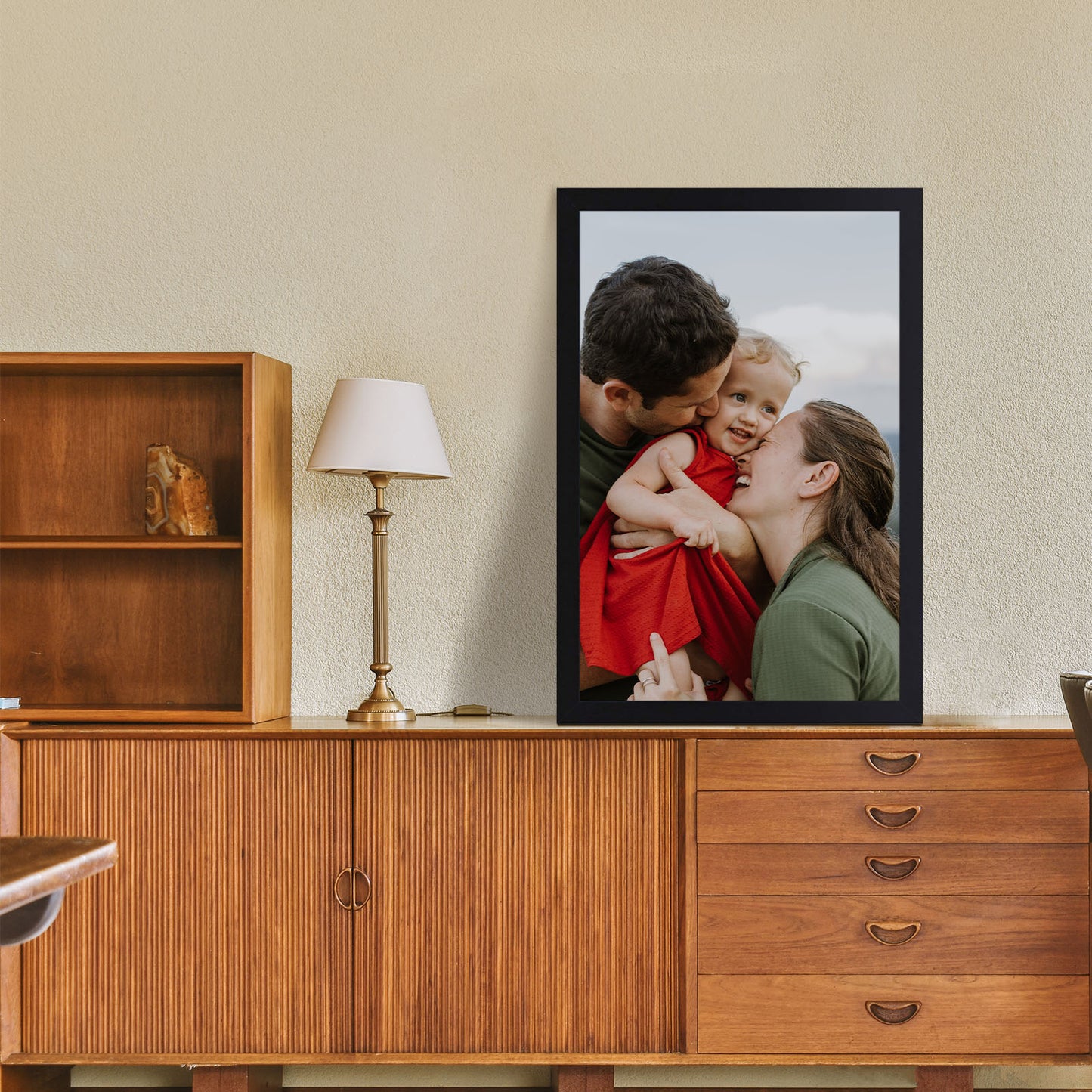Clearance 12x18 Poster Frame, Black Gallery Wall Frame Vertical or Horizontal, with Plexiglass