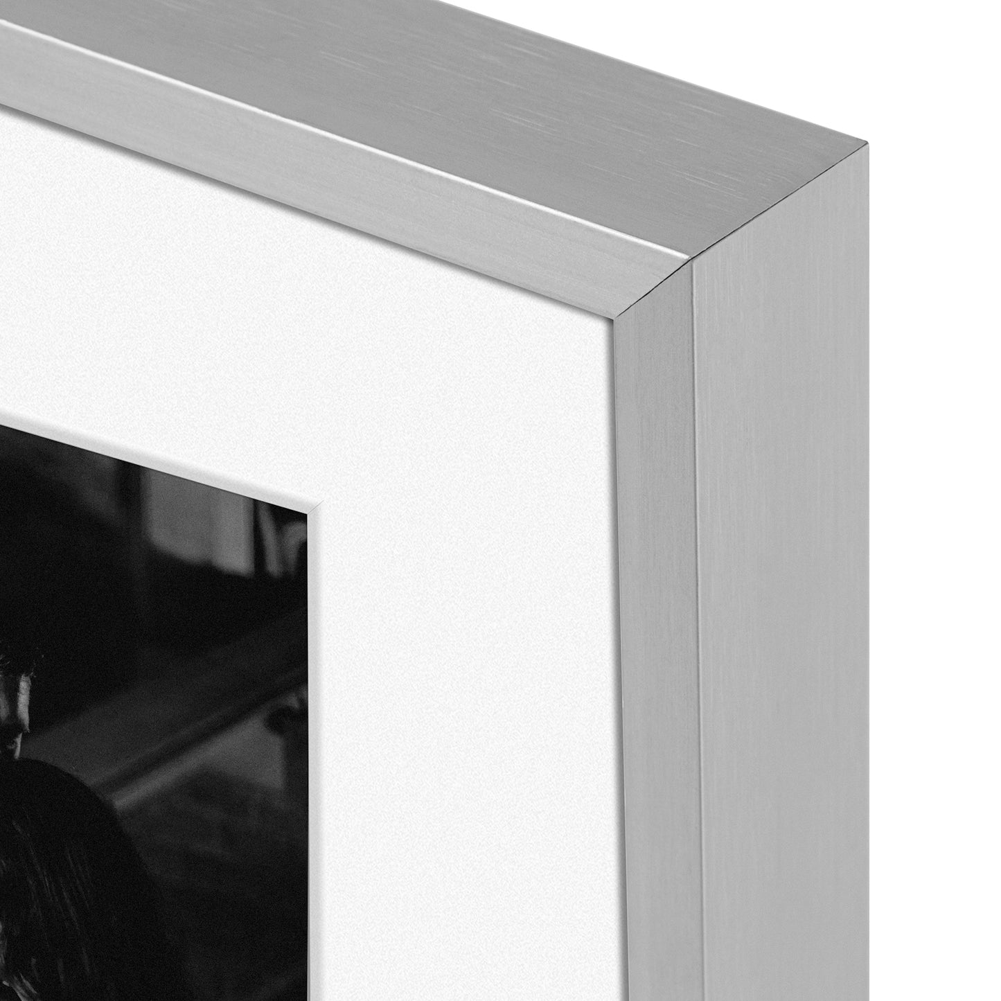 Frametory, Aluminum Wall Frame with White Color Mat Set (28 Pack)