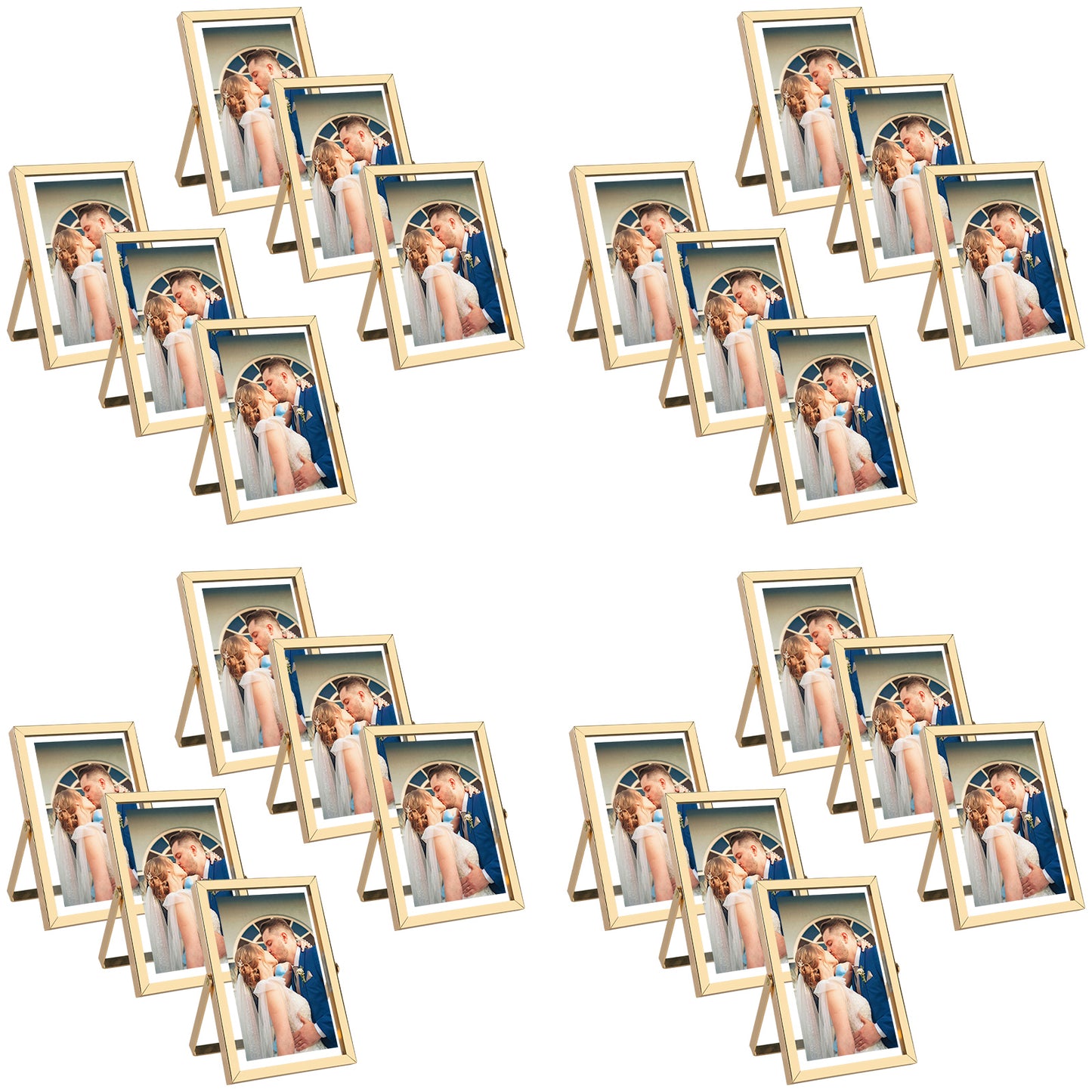 Clearance 4x6 Floating Frame Displays Any Size Picture up to 4 by 6 (24 Pack)