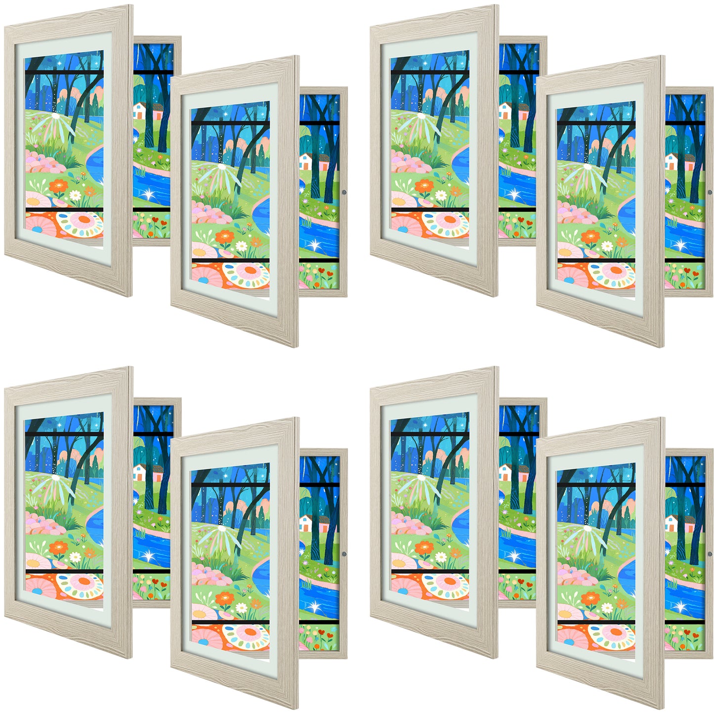 Clearance 9x12 Kids Art Frames (8 Pack)
