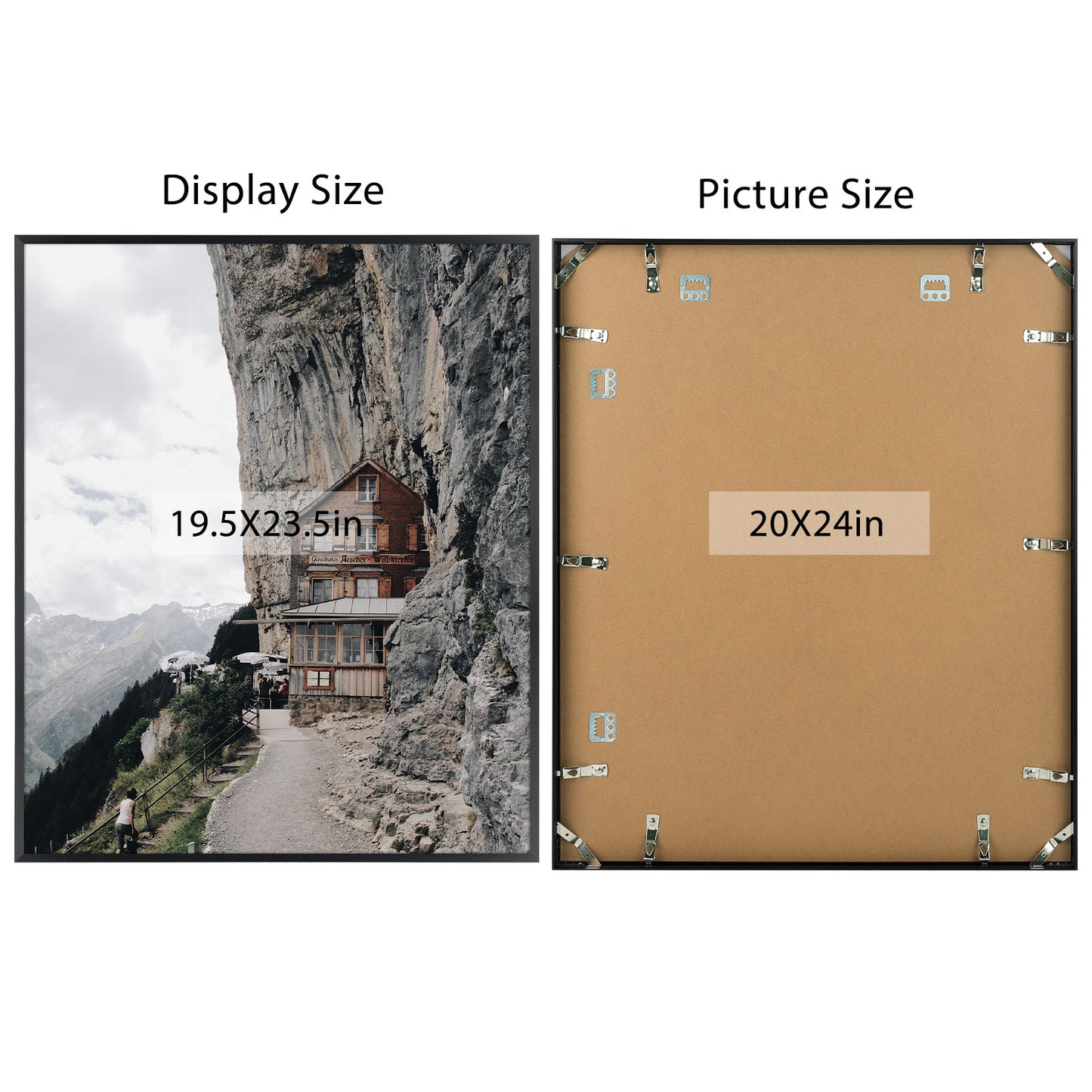 Clearance 20x24 Metal Picture Frame (6 Pack)