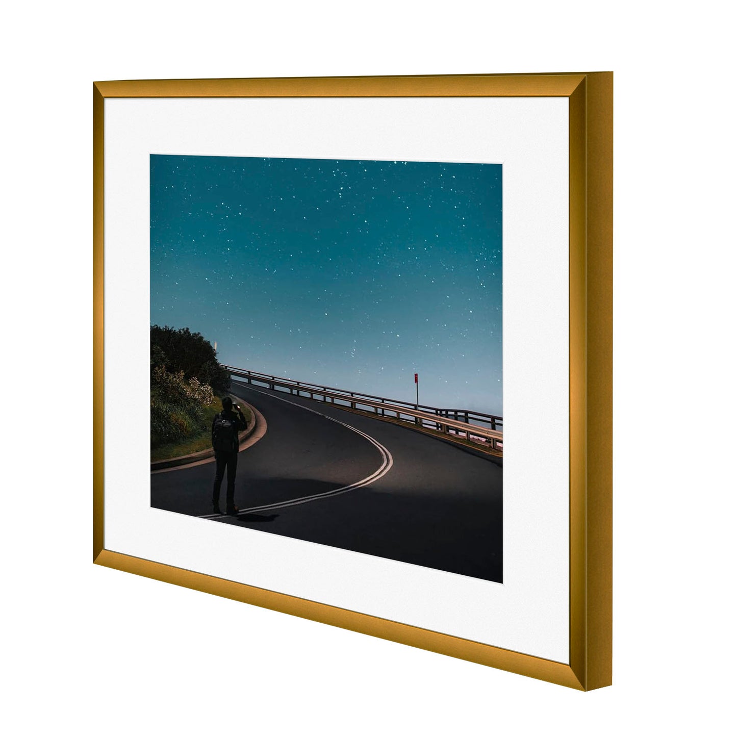 11x14 Bronze Aluminum Photo Frame For 8.5x11 Picture (6 Pack)