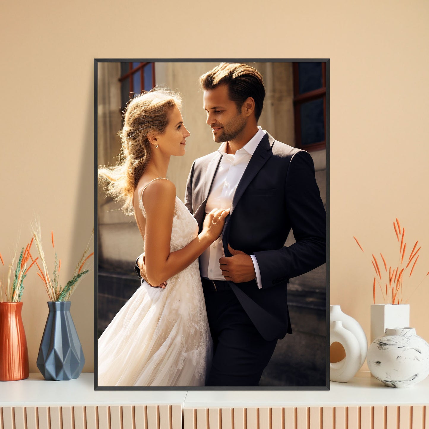A1 Aluminum Picture Frame for 23.4x33.1 Picture with Plexiglass(3 Pack)