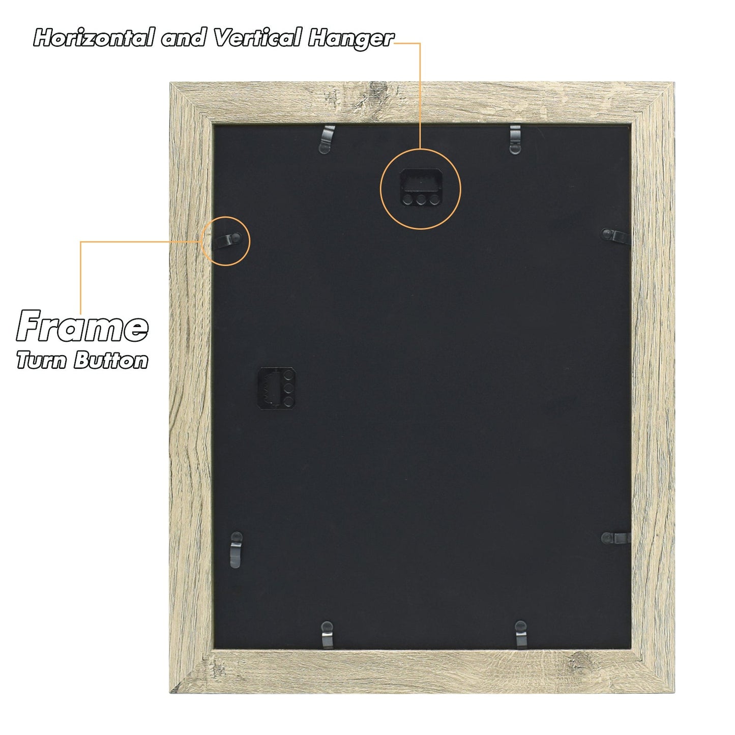 BOGO 11X14 Picture Frames with Real Glass (10 Pack)