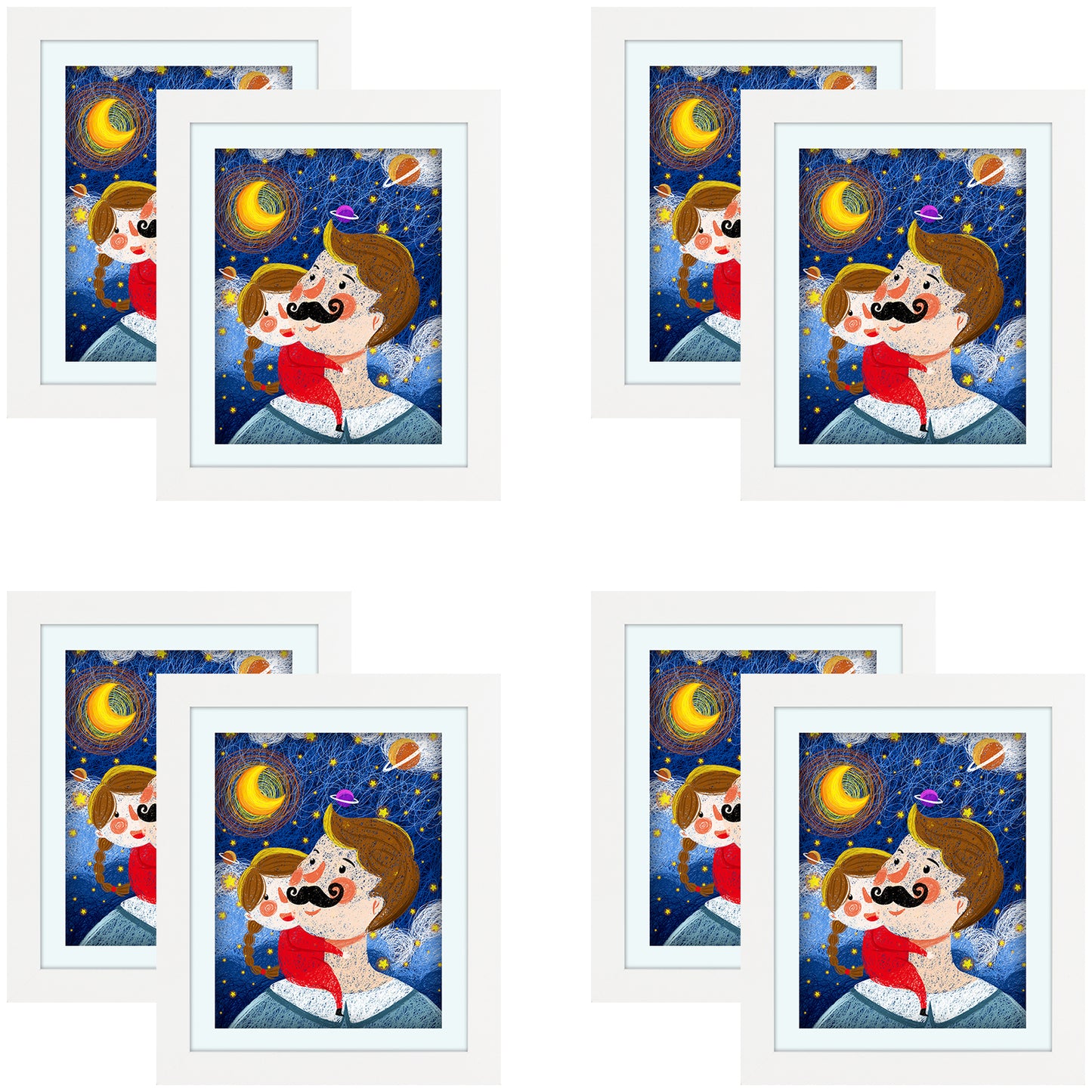 10x12.5 Kids Art Frames (8 Pack)