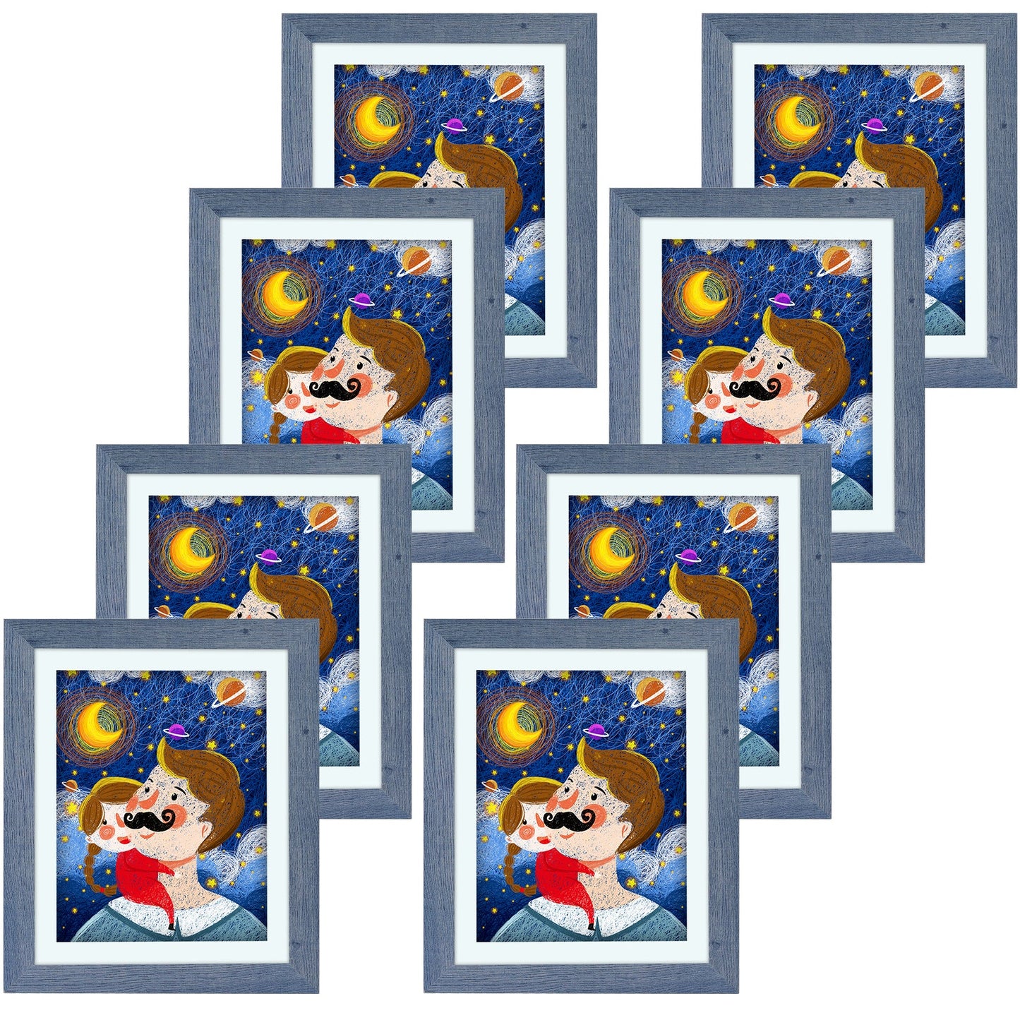 10x12.5 Kids Art Frames (8 Pack)