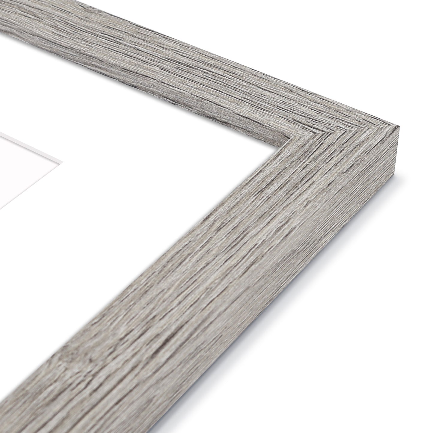 Frametory,16x20 Picture Frame for 11x14 Photo with White Mat and Real Glass (6 Pack)