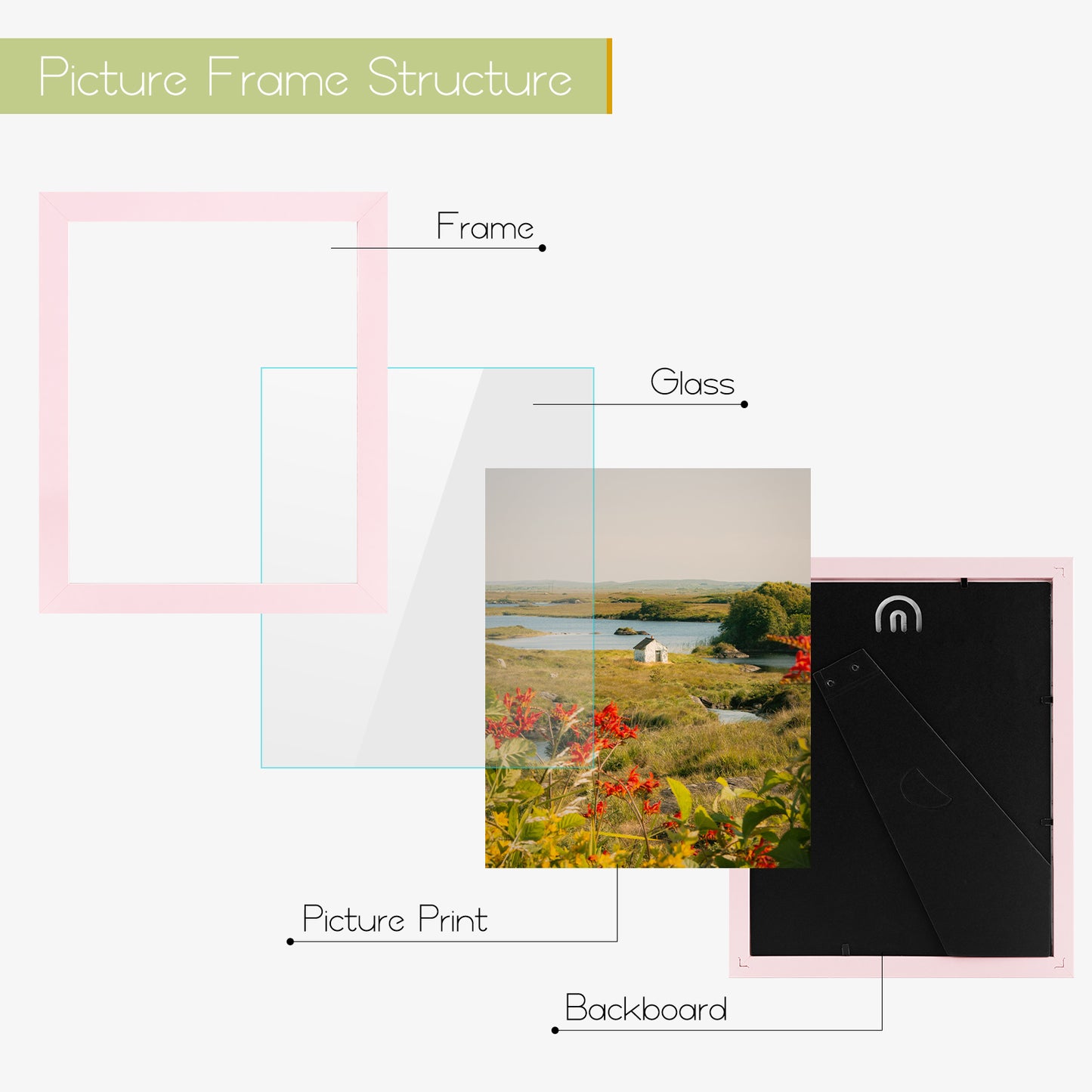 Frametory, 8x10 Picture Frames (40 Pack)