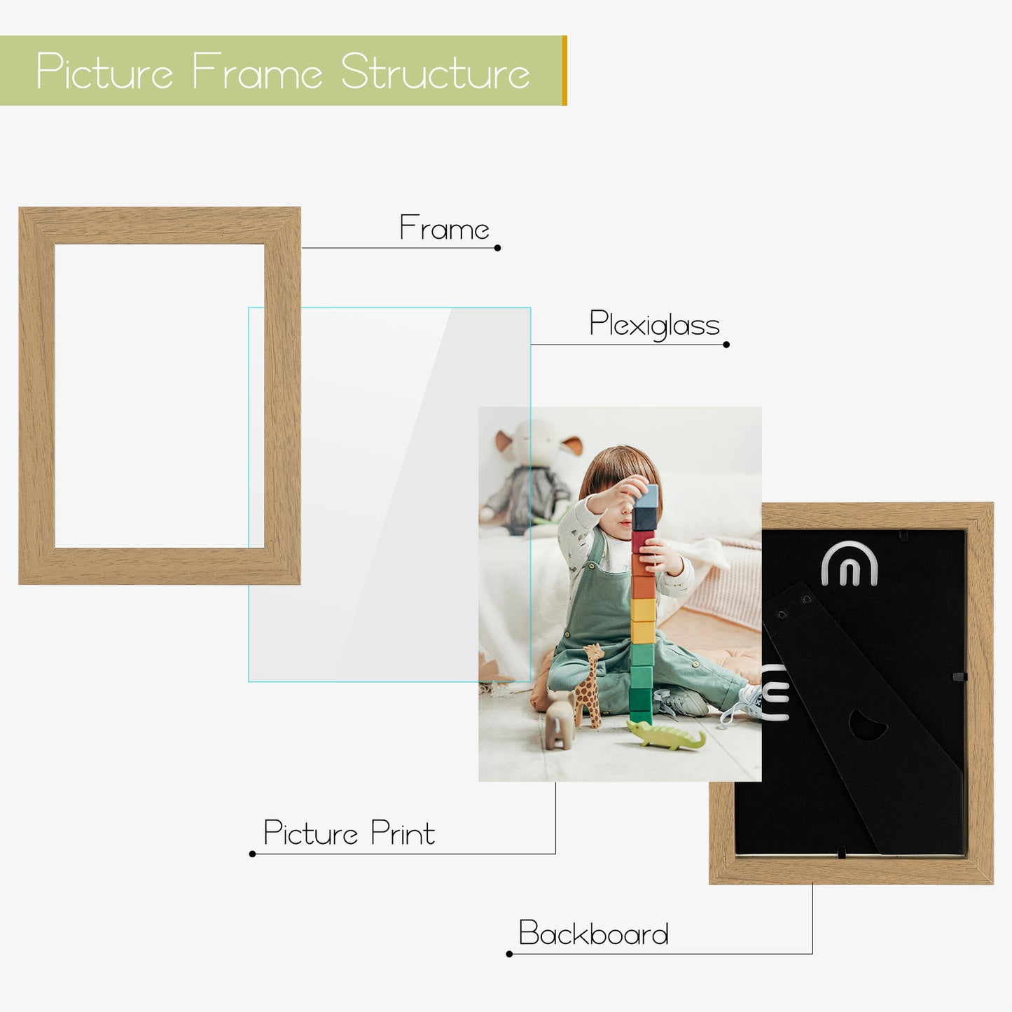 Clearance 5x7 Picture Frame (40 Pack)
