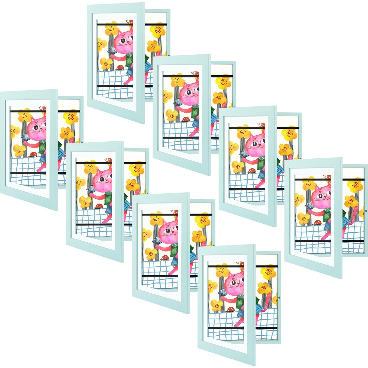 10x12.5 Kids Art Frames (8 Pack)