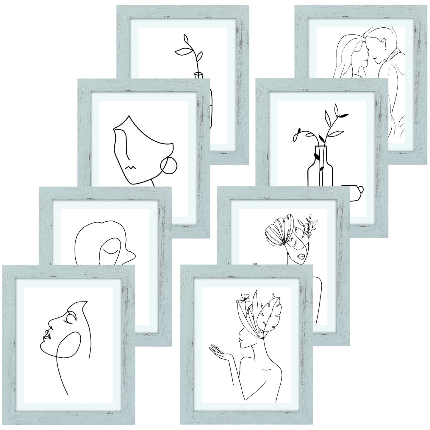 10x12.5 Kids Art Frames (8 Pack)