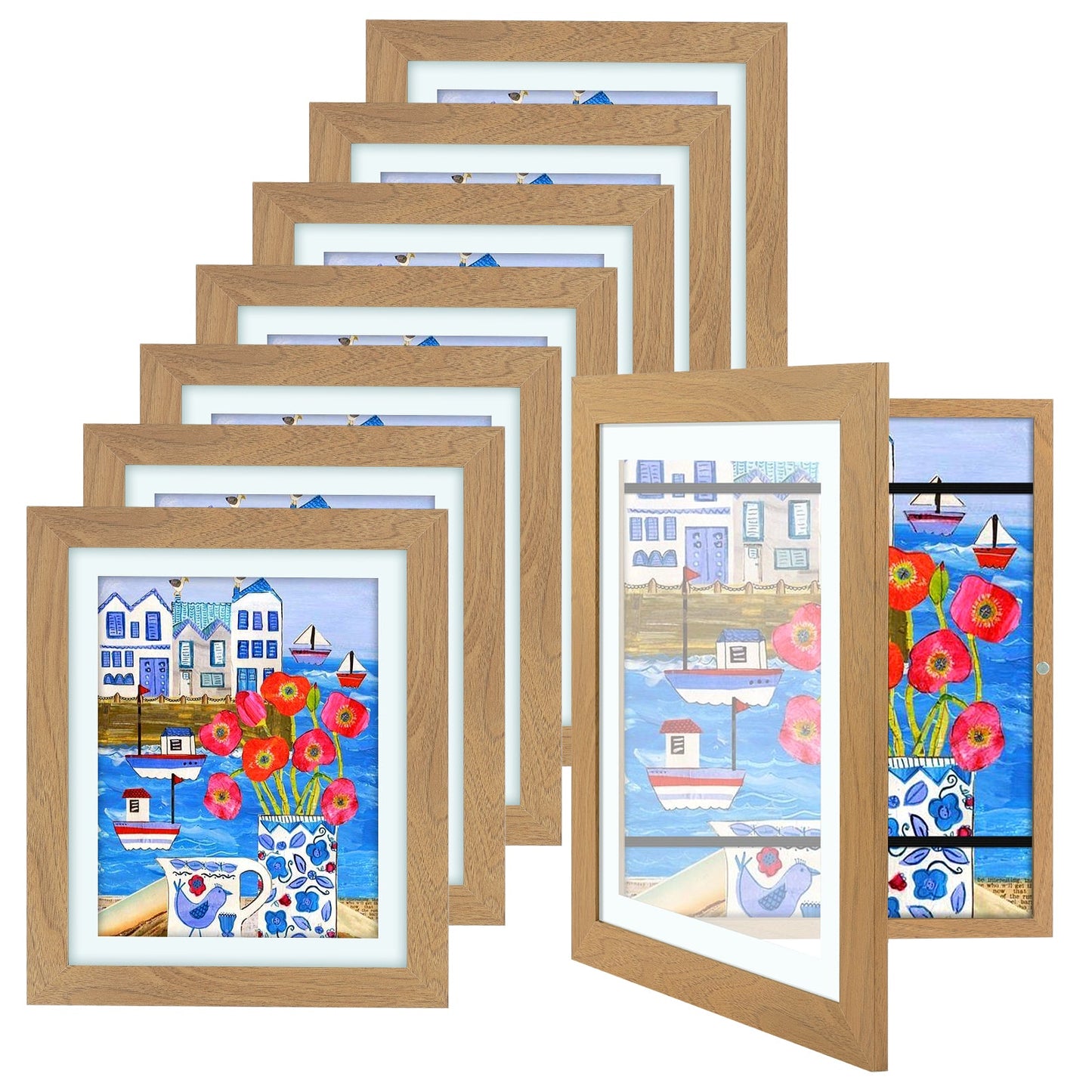 10x12.5 Kids Art Frames (8 Pack)