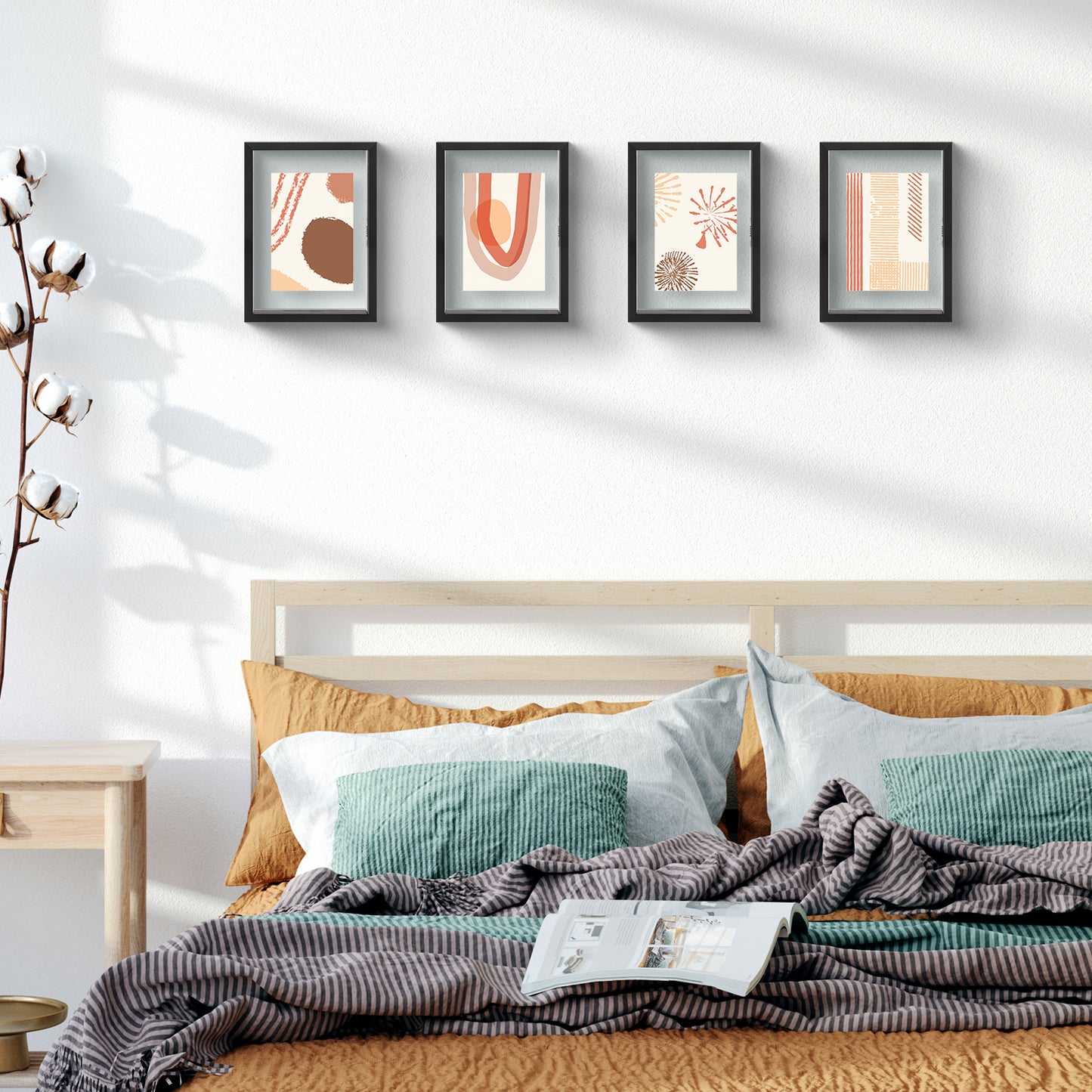 5x7 Floating Frame Displays Any Size Photo up to 5 by 7 (12 Pack)