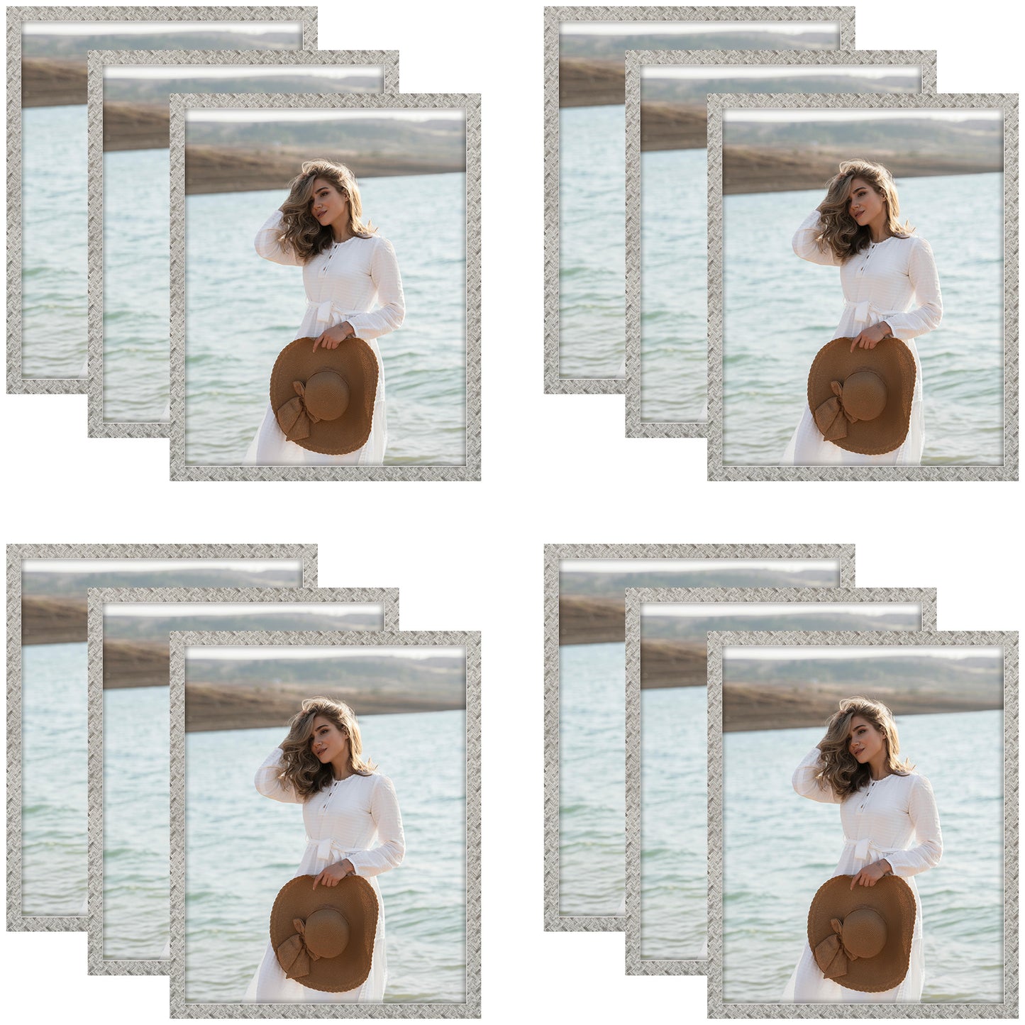 Clearance,16x20 Picture Frame With Plexiglass (12 Pack)