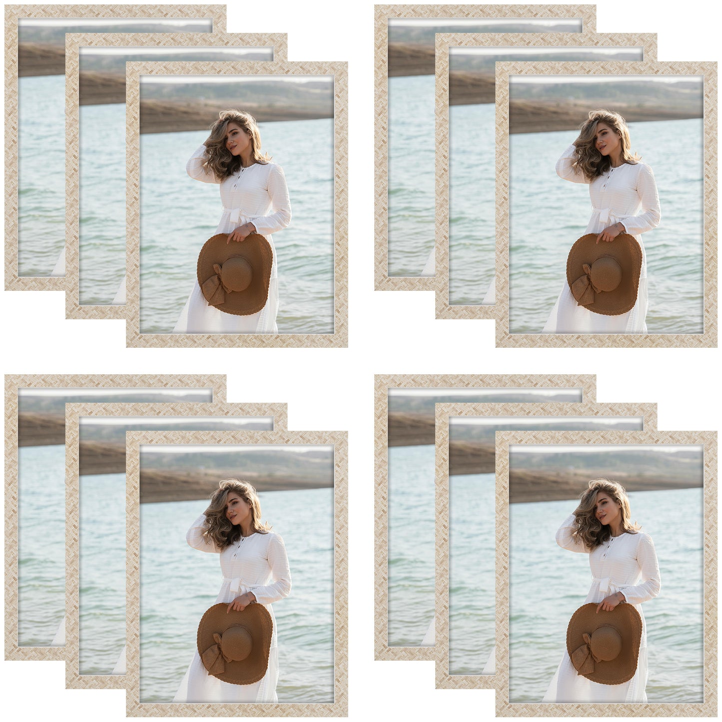 Frametory, Clearance 12x16 Picture Frame With Plexiglass (12 Pack)