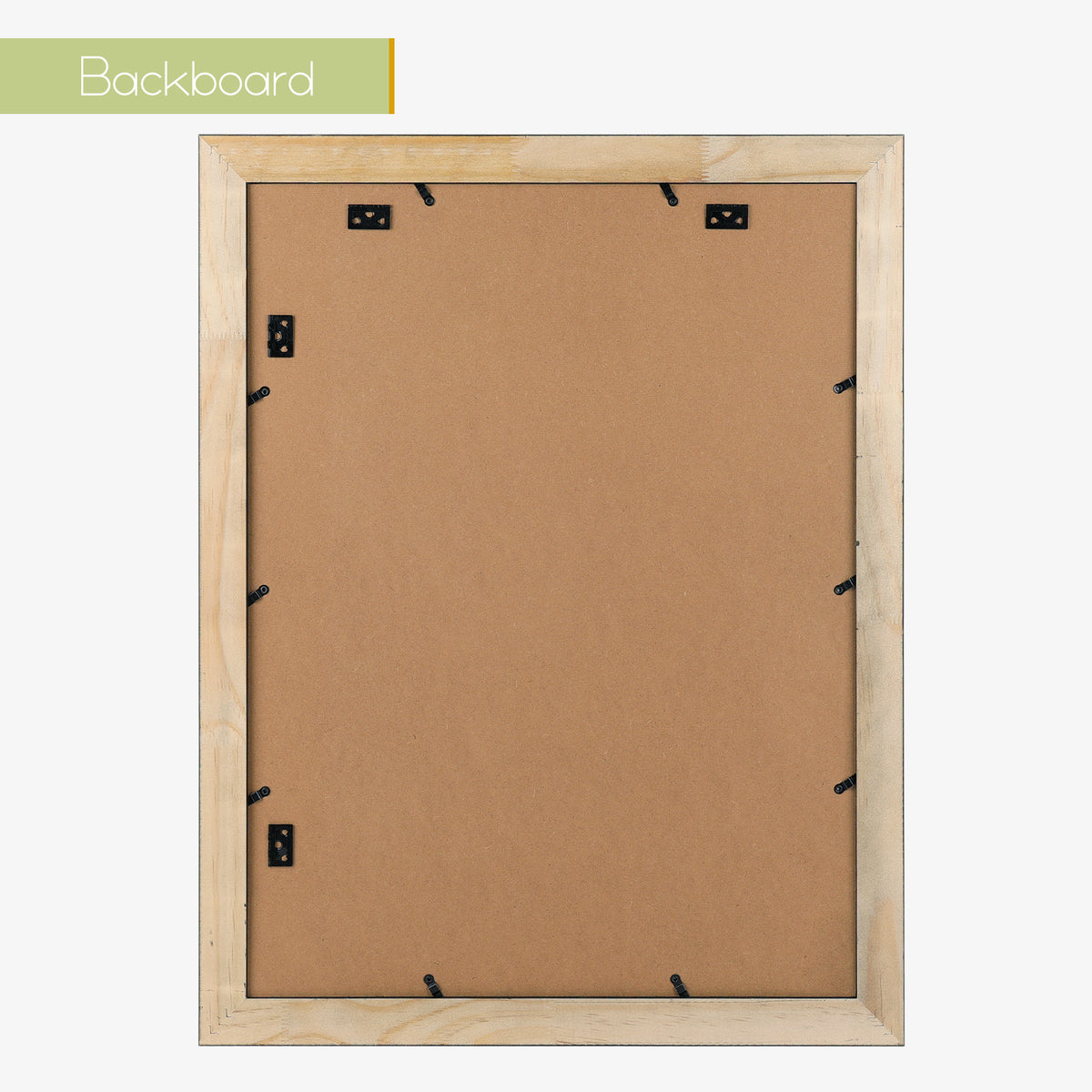 Frametory, 18x24 Wood Picture Frame for 16x20 Photo (4 Pack)