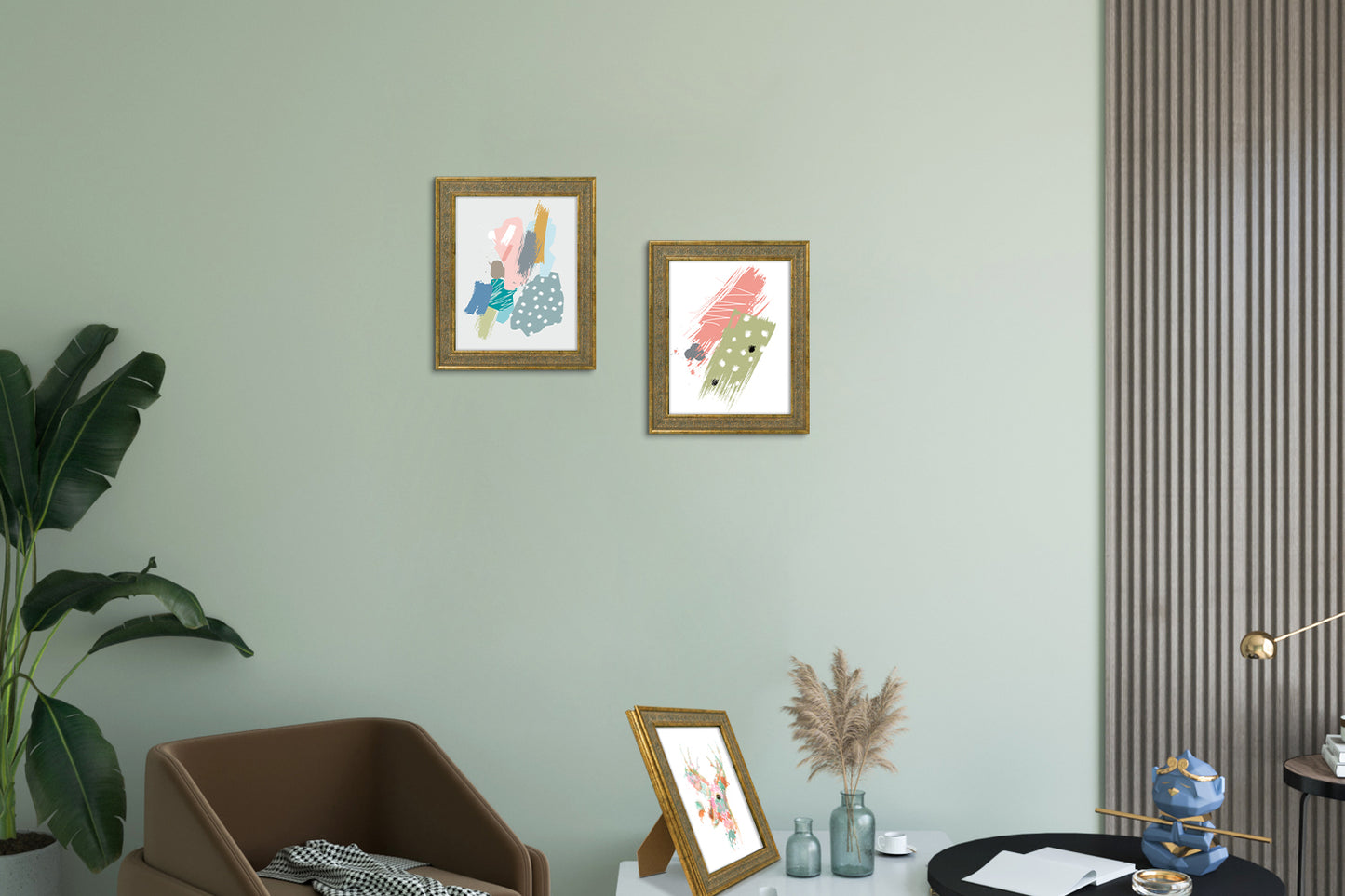 Frametory, 8x10 Ornate Photo Frame, Table Top or Wall Mount & Real Glass, Distressed Gold Color (12 Pack??¡ë