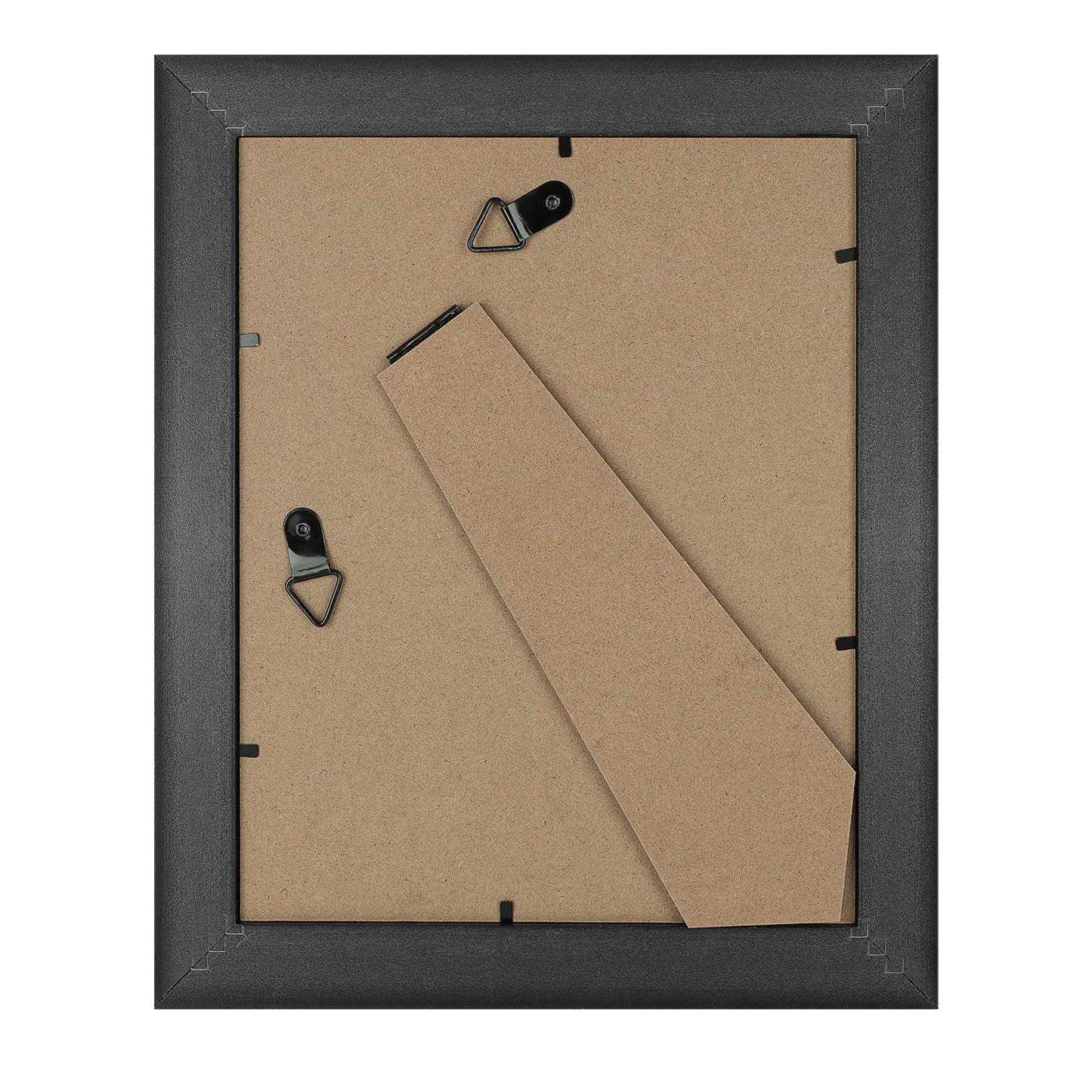 8x10 Ornate Photo Frame Black With Silver & Burgundy and Real Glass (10 Pack)