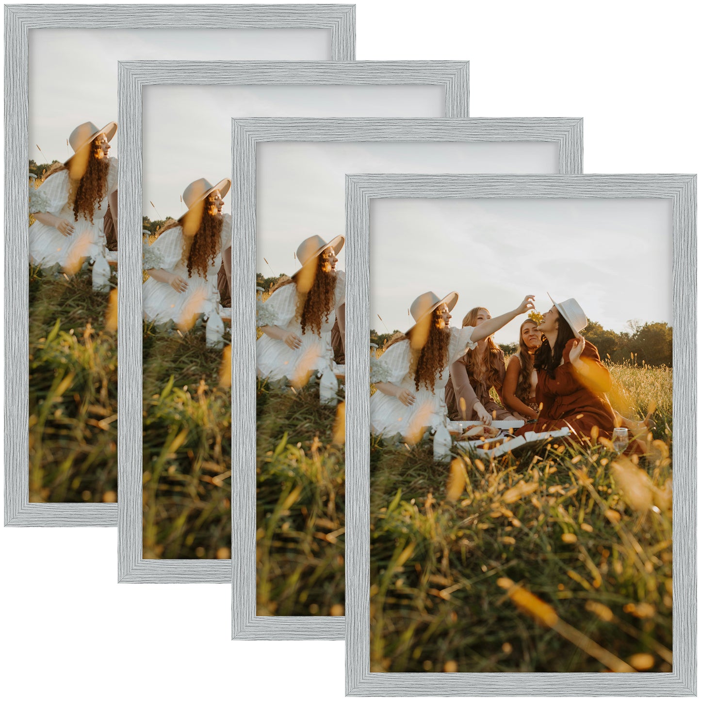 Clearance 16x24 Wood Frame Displays 16x24 Photo(4 Pack)