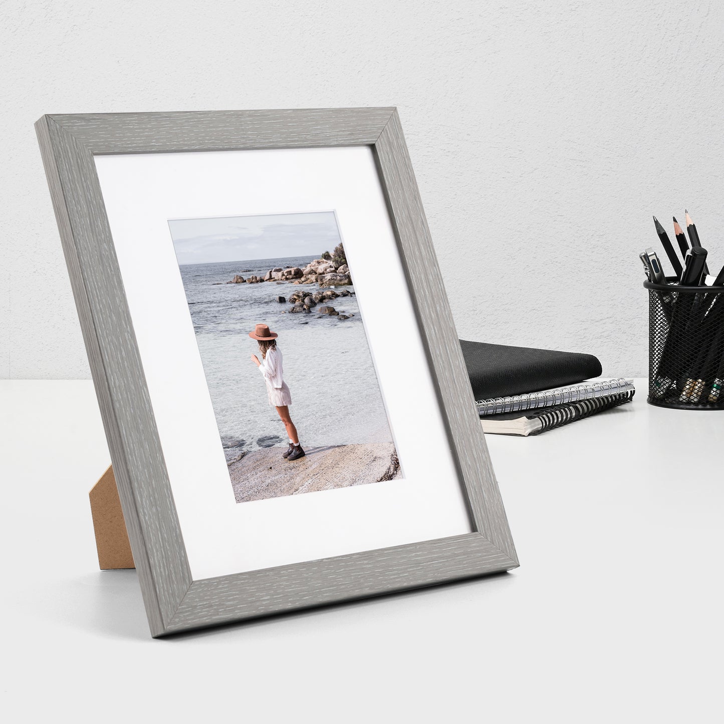 Clearance 8x10 MDF Picture Frame for 5x7 Photo Mix Colors (8 Pack)