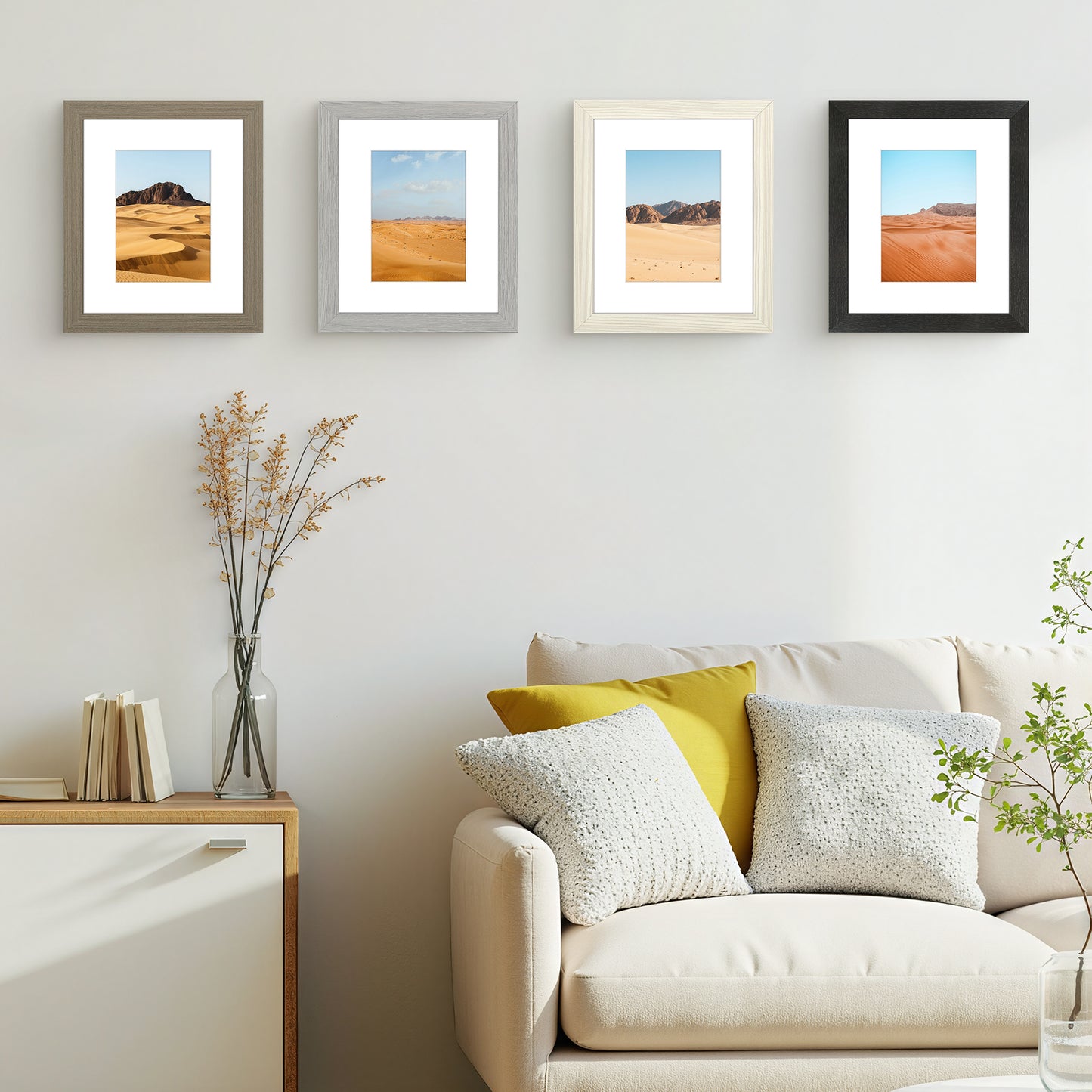 Clearance 8x10 MDF Picture Frame for 5x7 Photo Mix Colors (8 Pack)