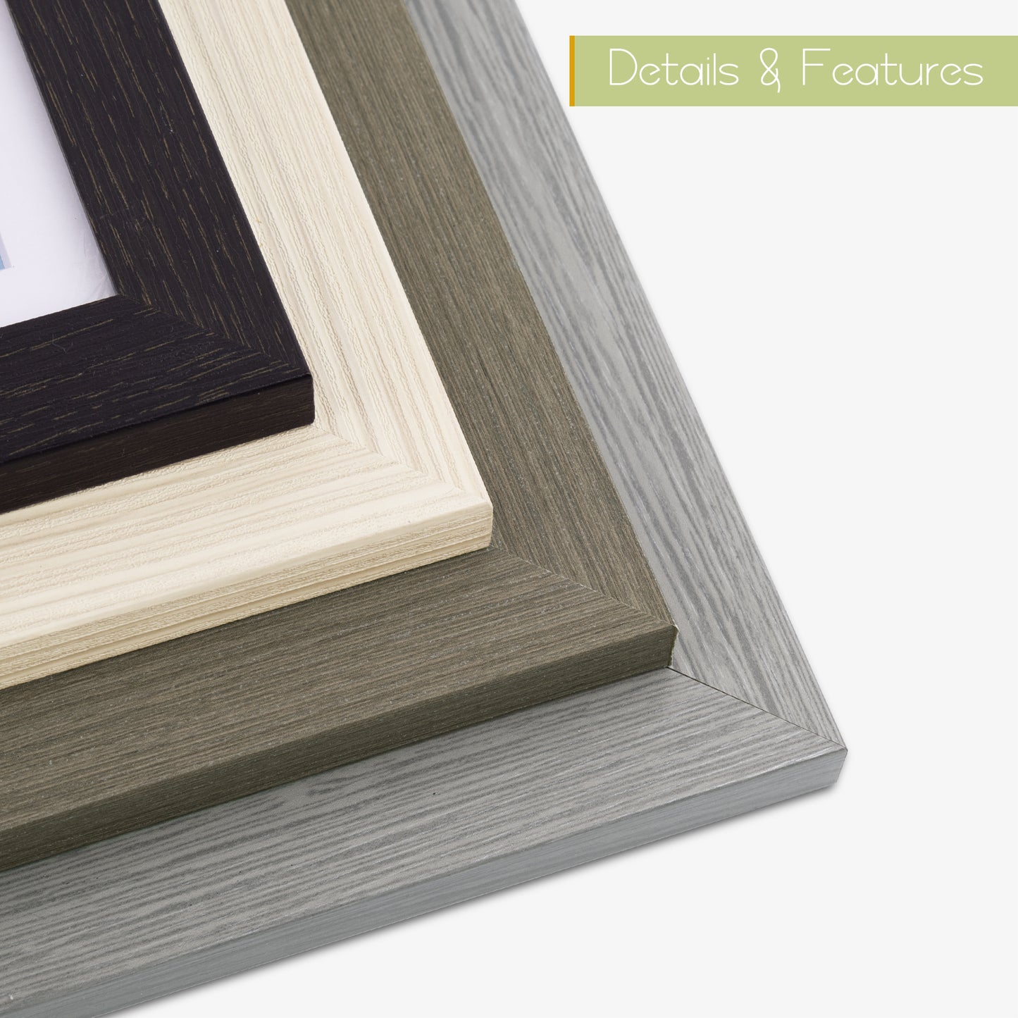 Clearance 11x14 MDF Picture Frame for 8x10 Photo (8 Pack)