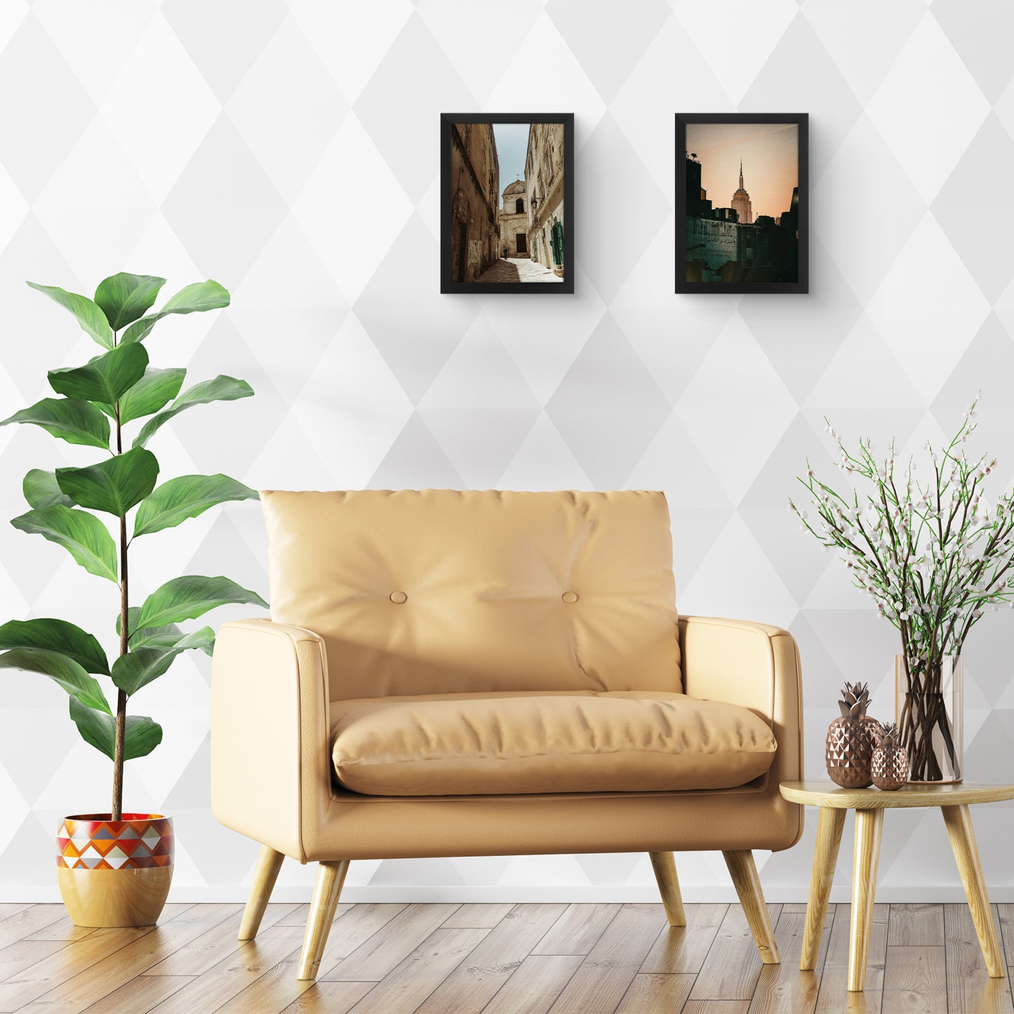 Clearance A4 Black Picture Frame with Plexiglass (8 Pack)