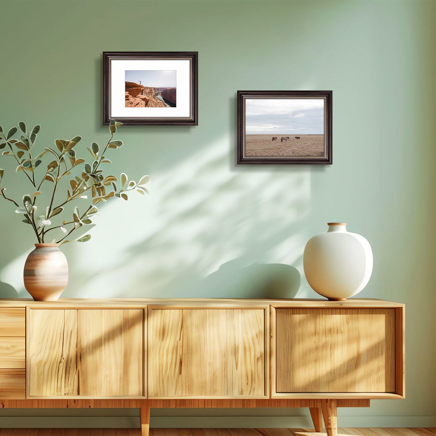 9x12 Ornate Photo Frame with White Mat Displays 6x8 Photo Brown and Ornate Gold Color (12 Pack)