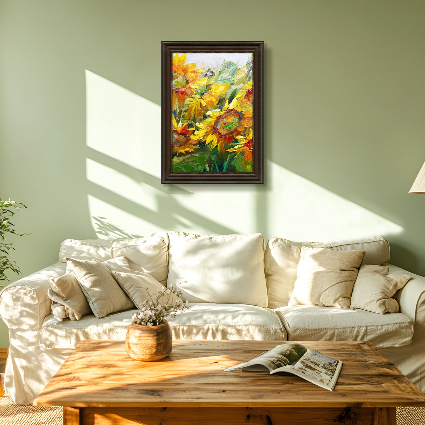 14x20 Diploma Frame with Black Over Gold Double Mat Displays Two 8.5x11 Certificates Brown Color (6 Pack)