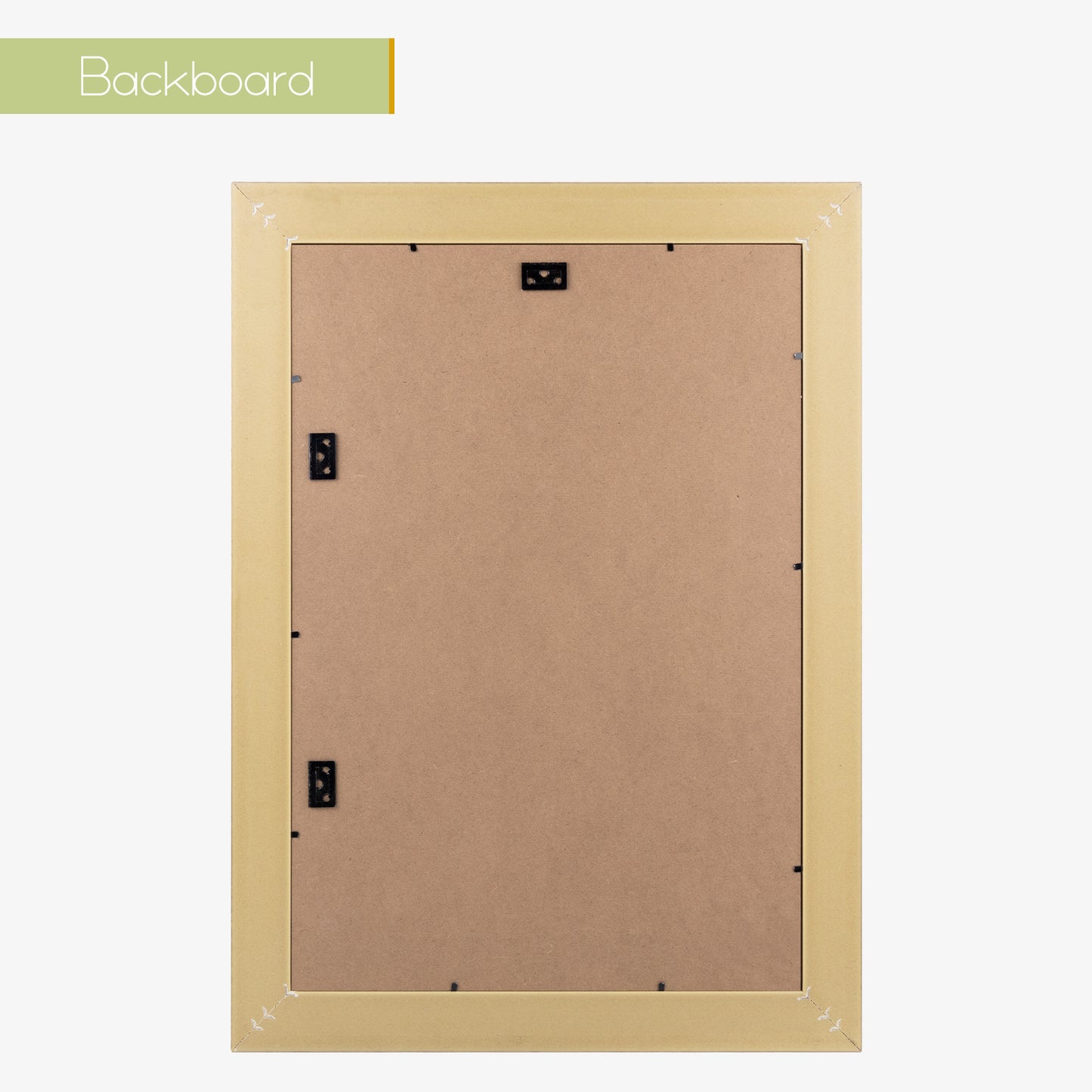 14x20 Diploma Frame with Black Over Gold Double Mat Displays Two 8.5x11 Certificates Brown Color (6 Pack)