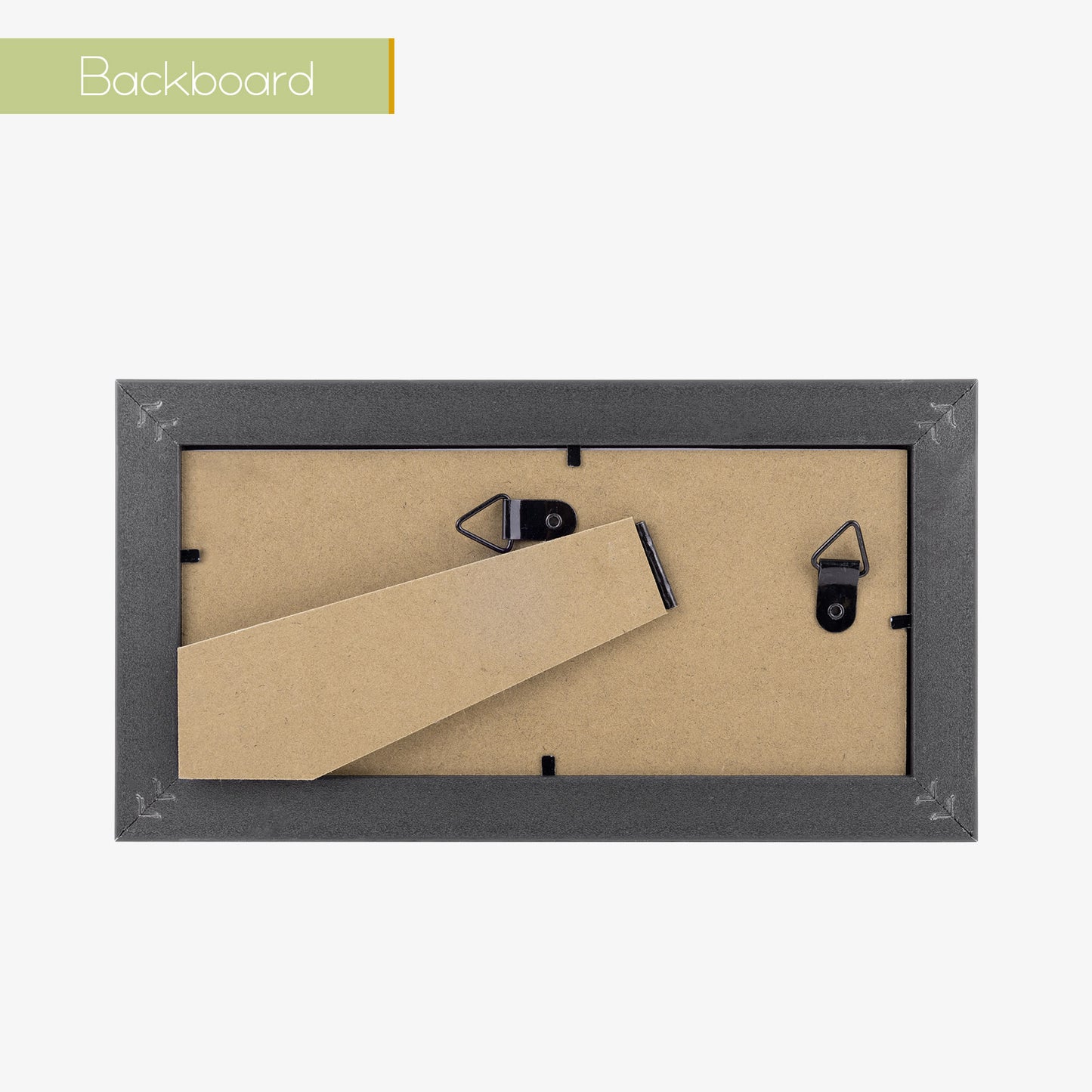 Frametory,Dollar Bill Frame with Black Mat or Hold 4x9 Business License (10 Pack)