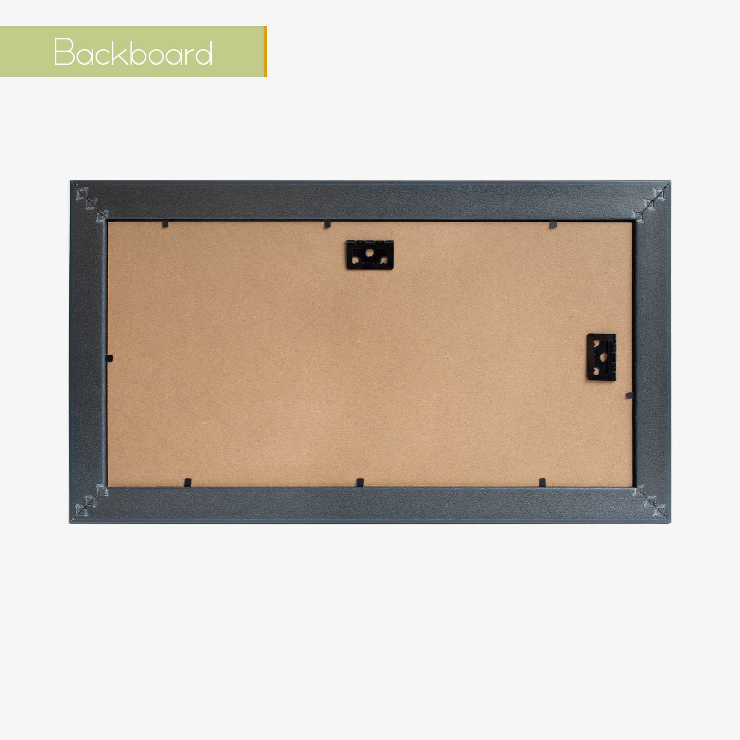 7x14 Collage Picture Frame with White Mat Displays Three 4x6 Photos (10 Pack)