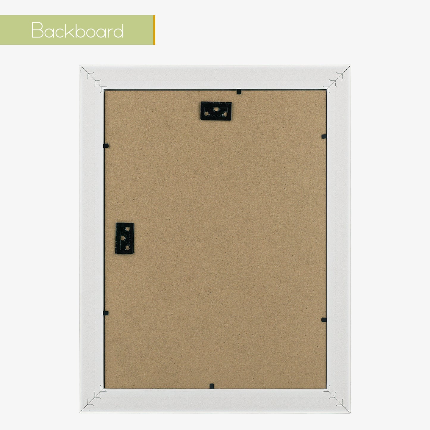 9x12 Picture Frame with White Mat for 6x8 Photo Dark Gold Color (10 Pack)