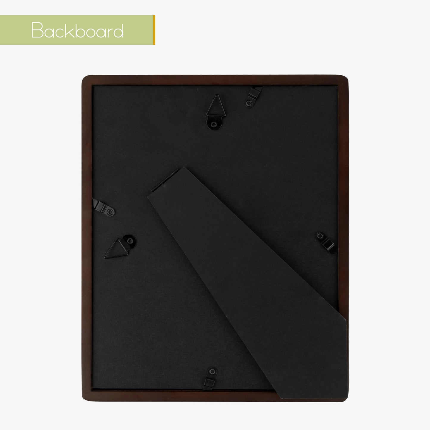 Frametory,Rounded Corner 8x10 Wood Frames For 5x7 Photos (6 Pack)