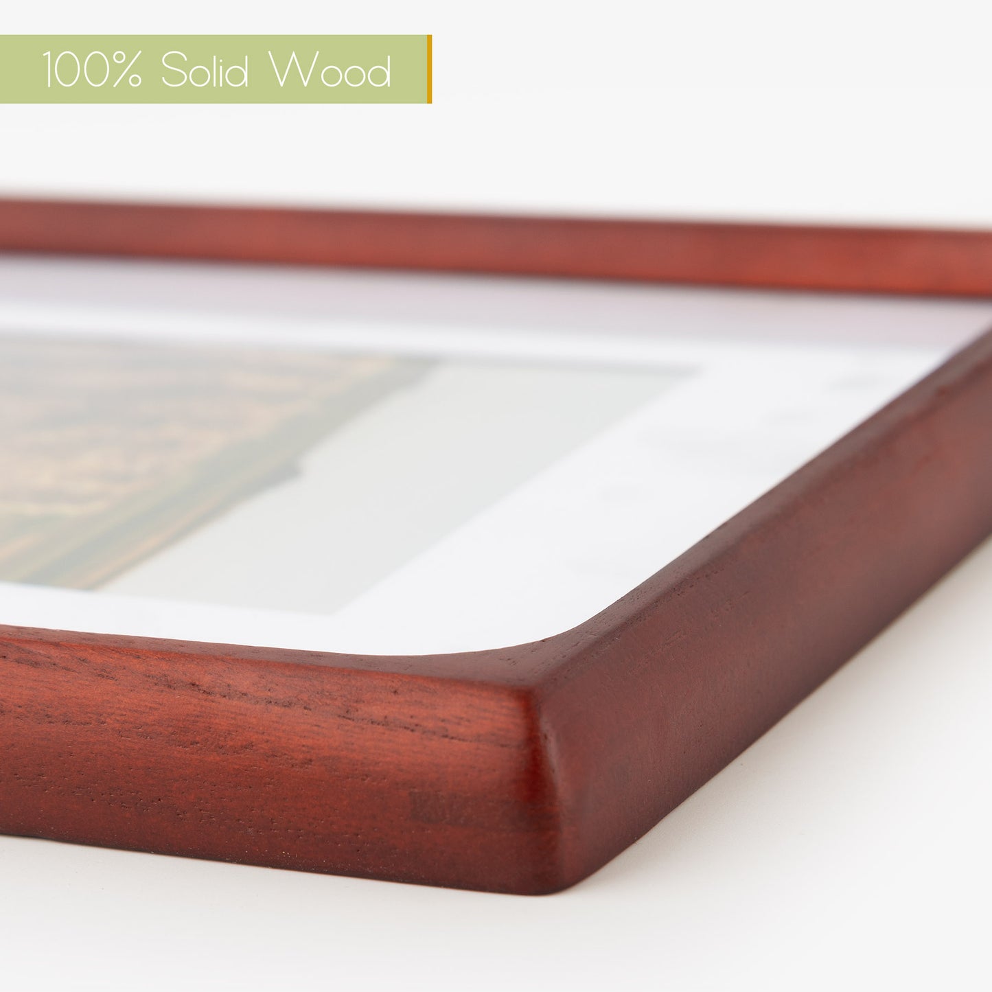 Clearance Rounded Corner 11x14 Wood Picture Frame For 8x10 Photos (6 Pack)