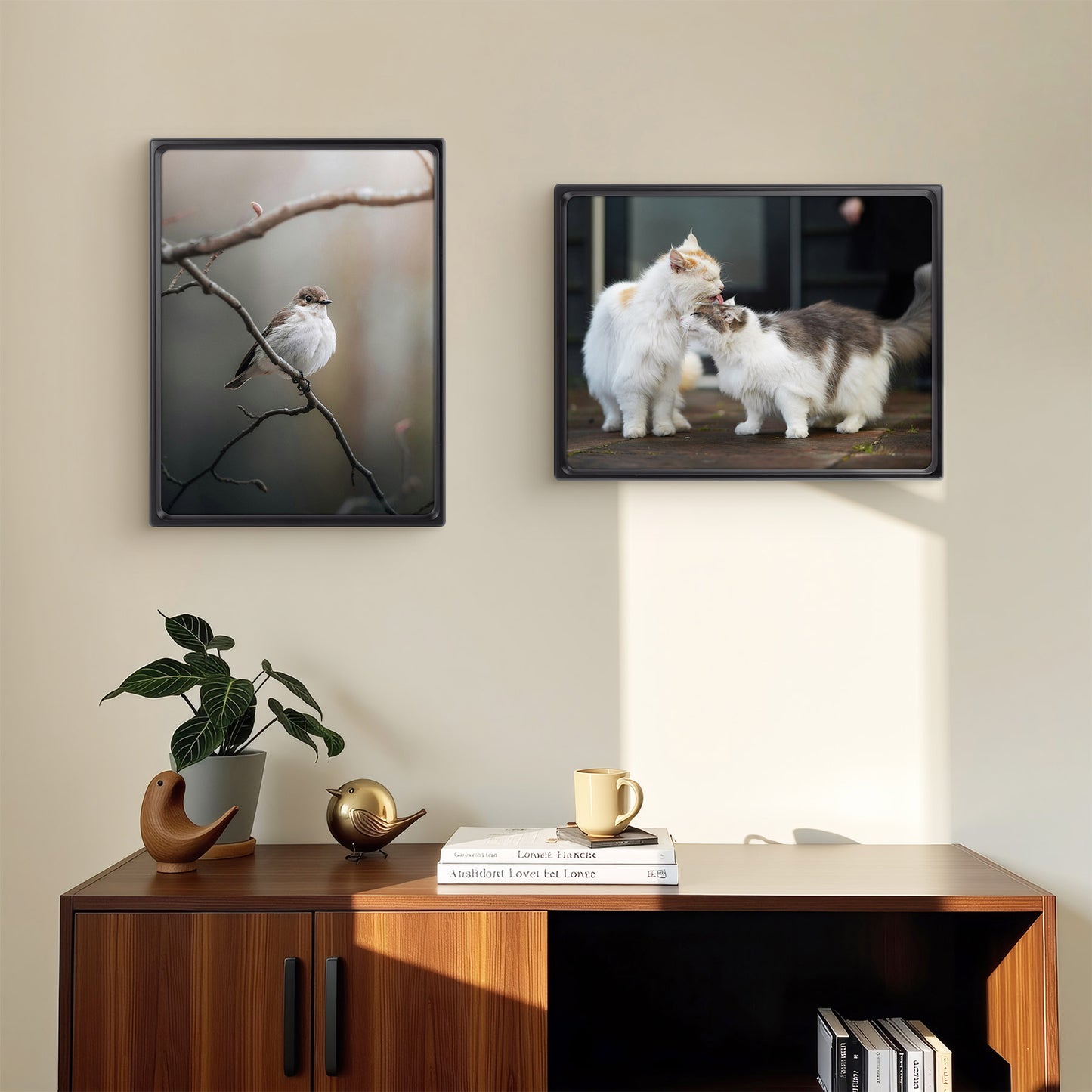 Clearance Rounded Corner 12x16 Wood Picture Frame For 8.5x11 Photos (6 Pack)