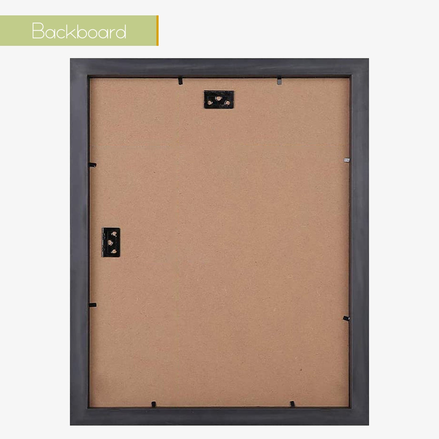 11x14 Collage Picture Frame wit White Mat Displays Five 4x6 Photos Black/Silver Color (8 Pack)